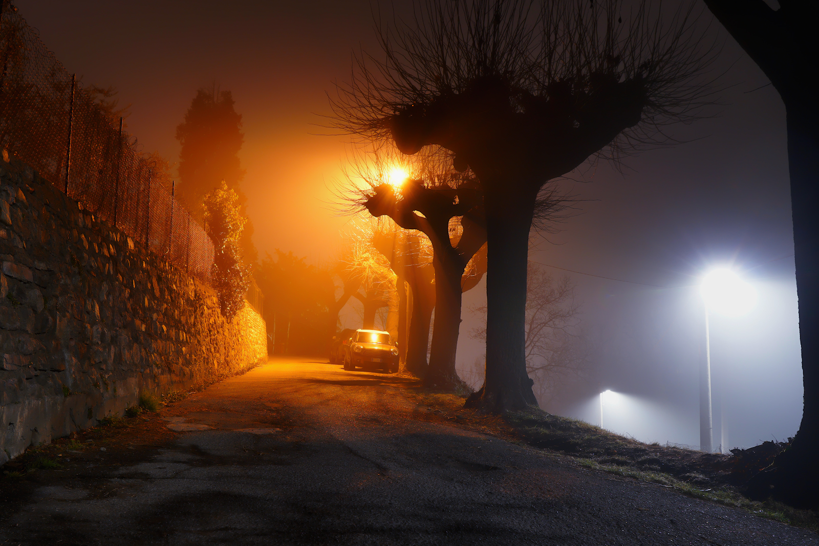 La stessa sera in Valfresca, 40 minuti dopo ...