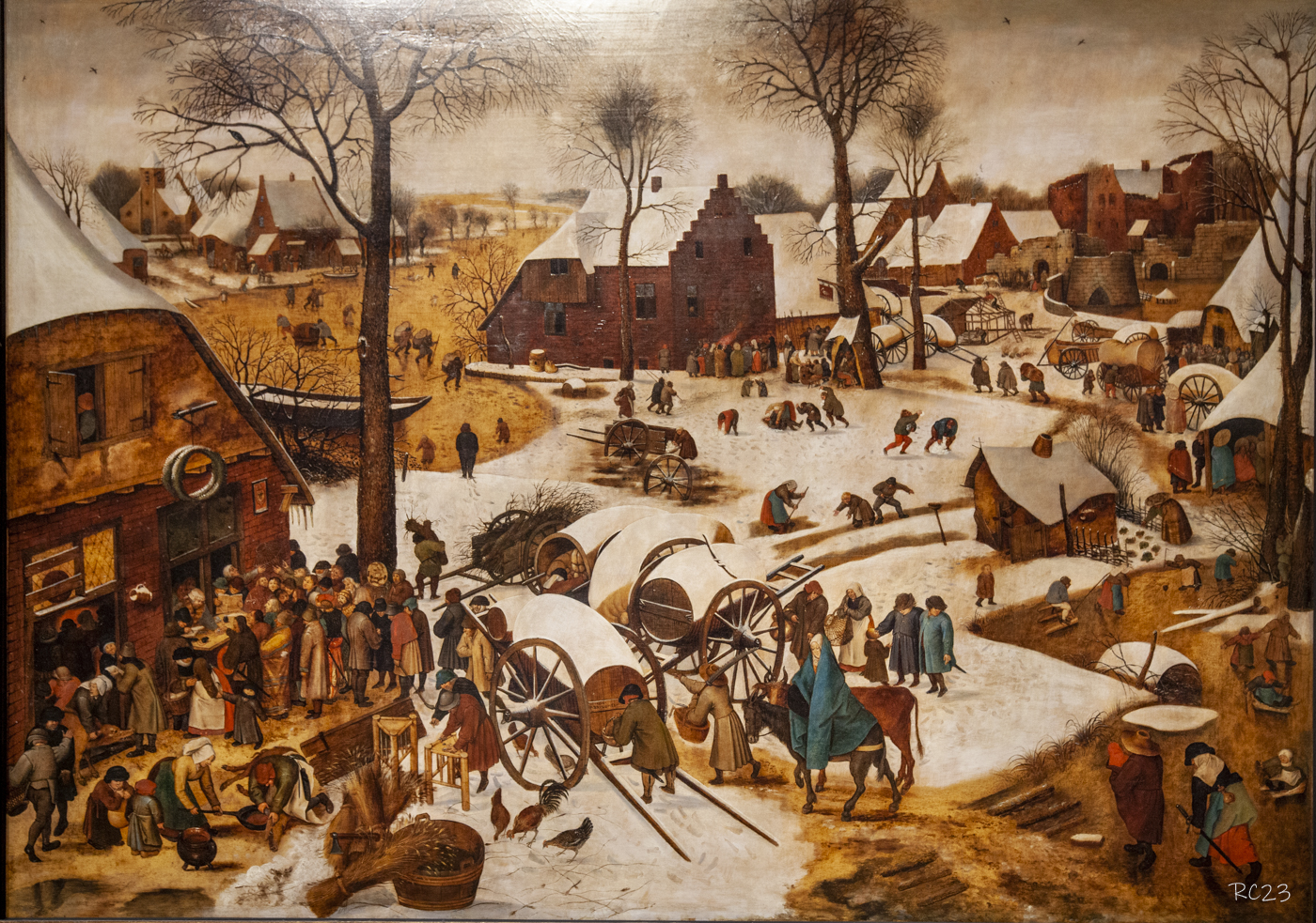 Bethlehem Census, Pieter Bruegel the Elder