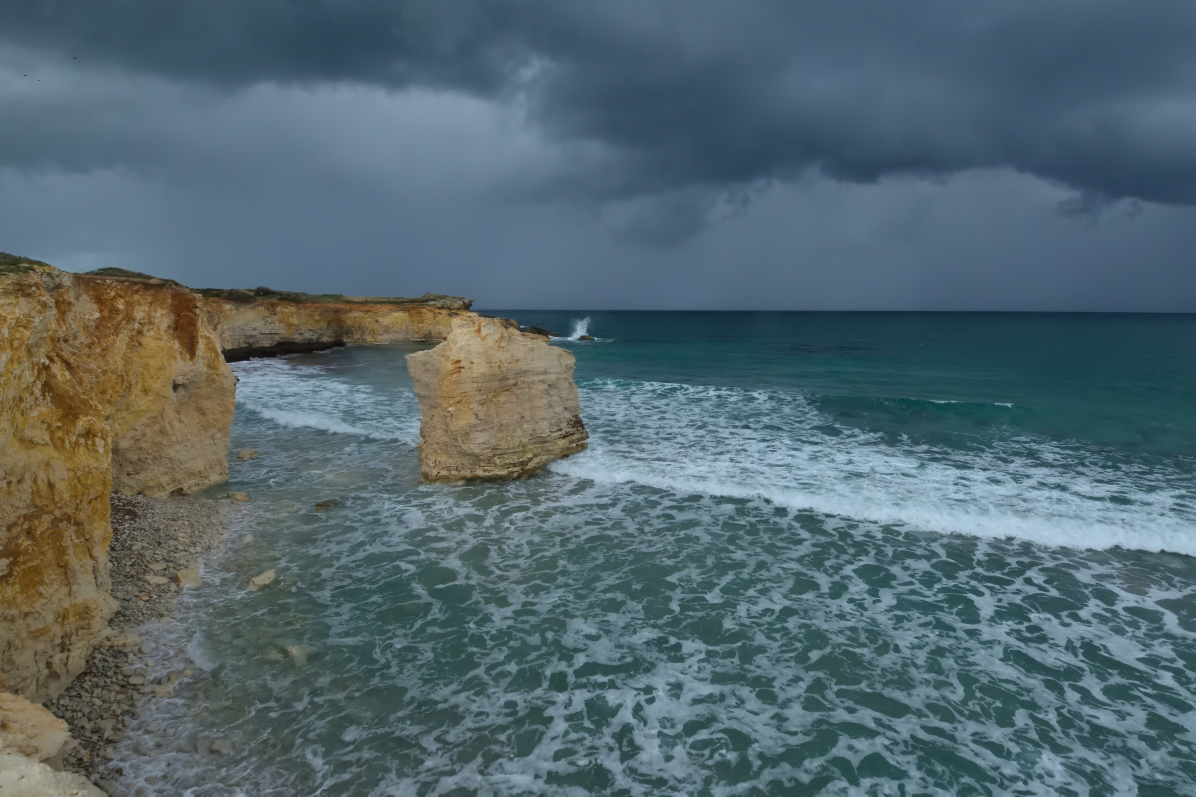 Arriva la tempesta ...