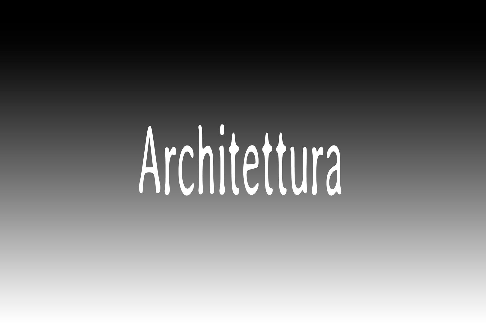 Titolo architettura