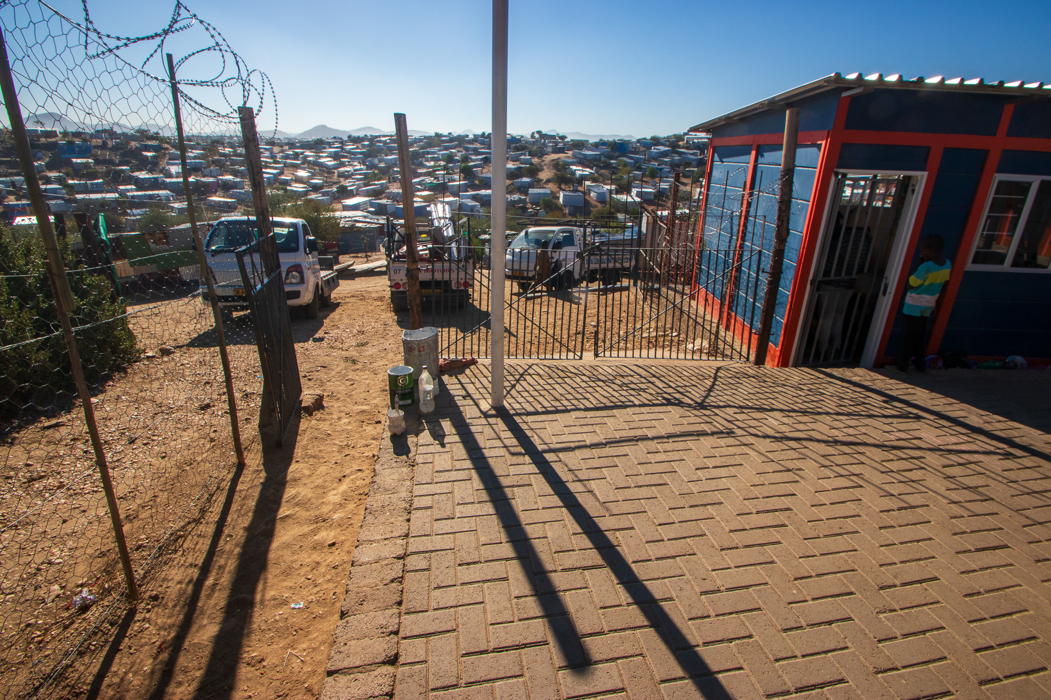 Asilo nella Bidonville