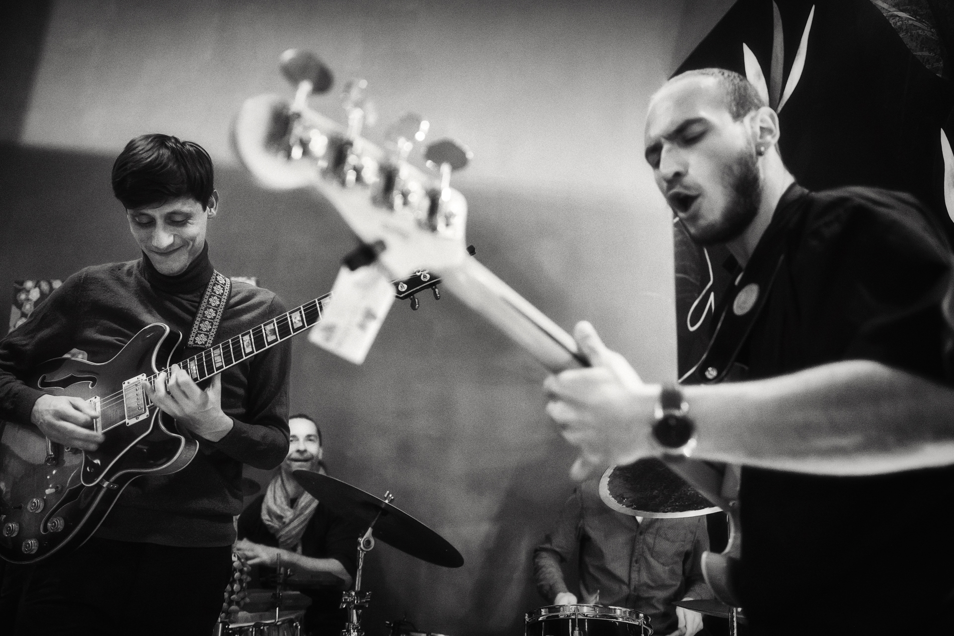 Kevin Saura Romain Dounon Bambino Jazz Cafe