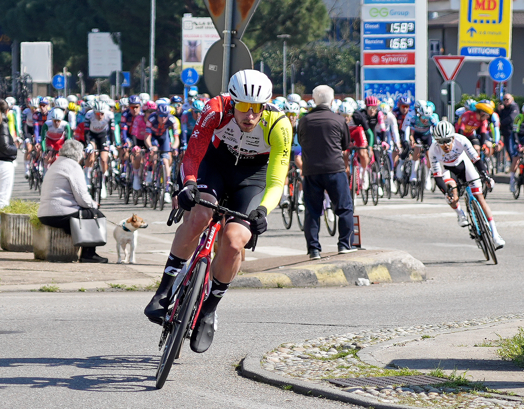 everyone was there to see the passage of Milan