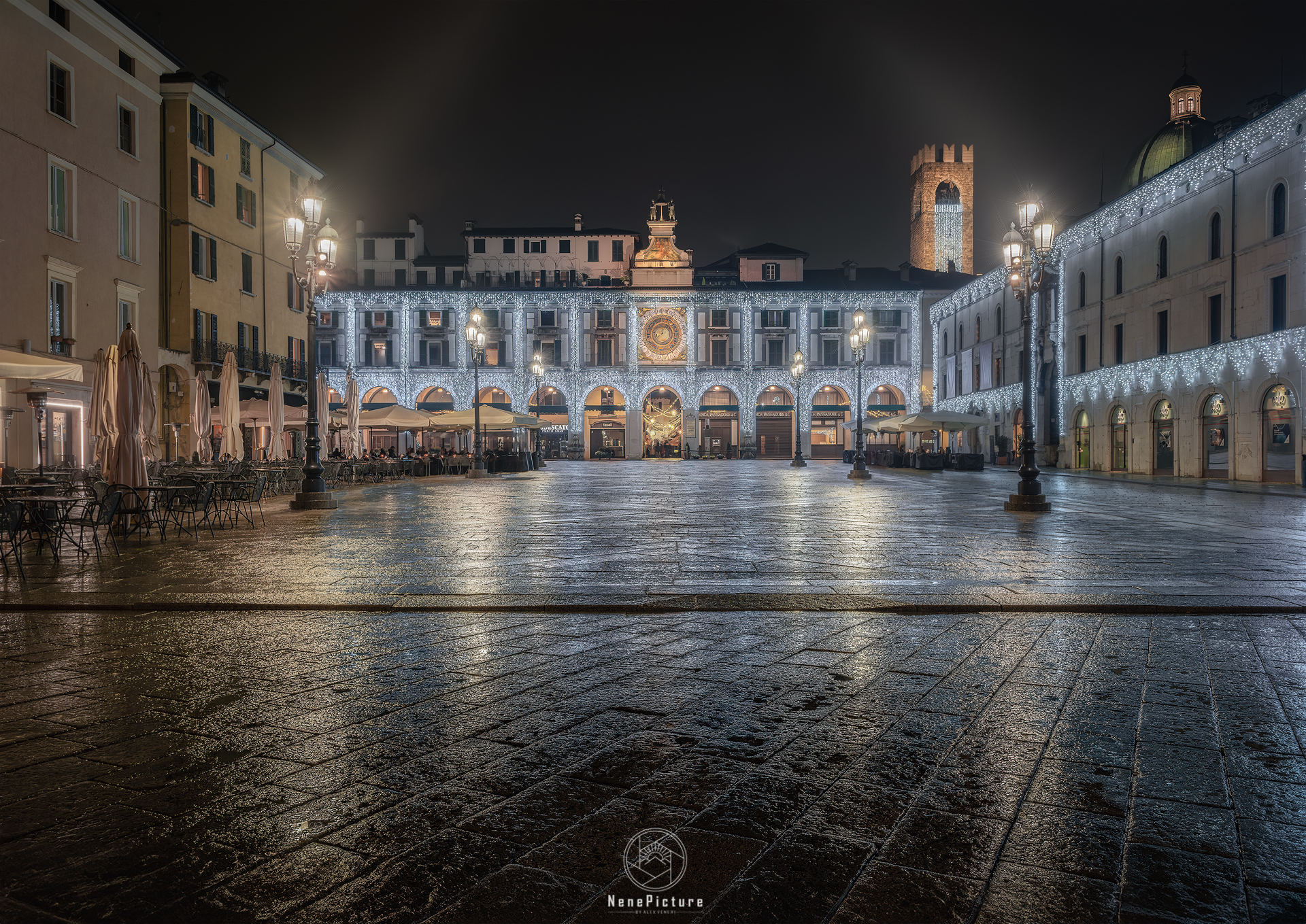 Torre dell'orologio, Piazza della Loggia, Brescia