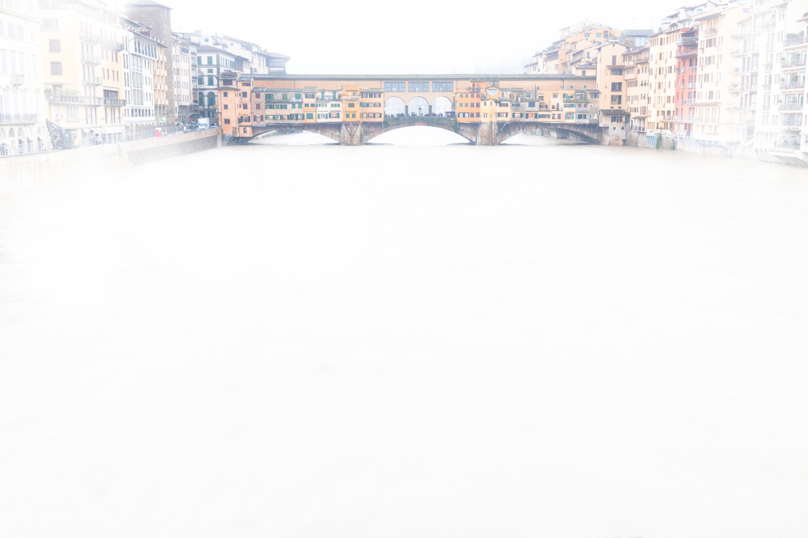 Ponte Vecchio and Arno in flood