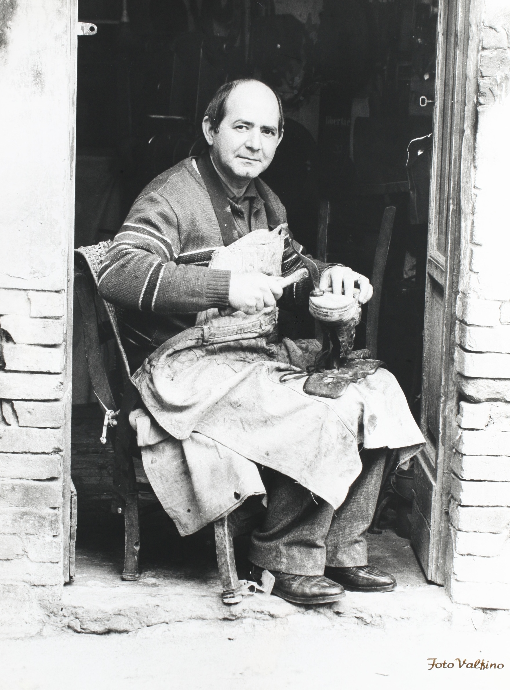 Silvio, the cobbler.