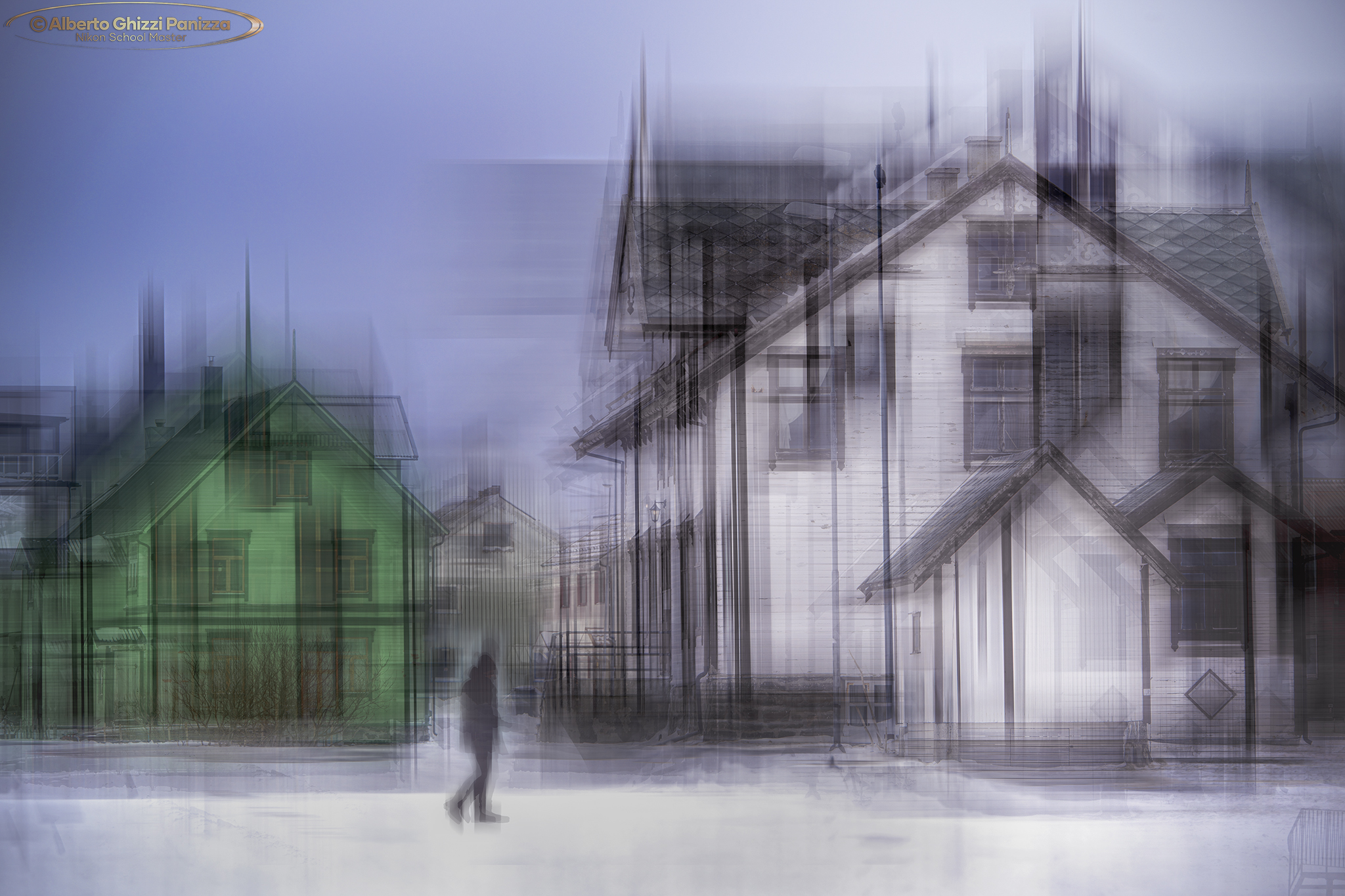 Andenes - Multiple exposure on camera