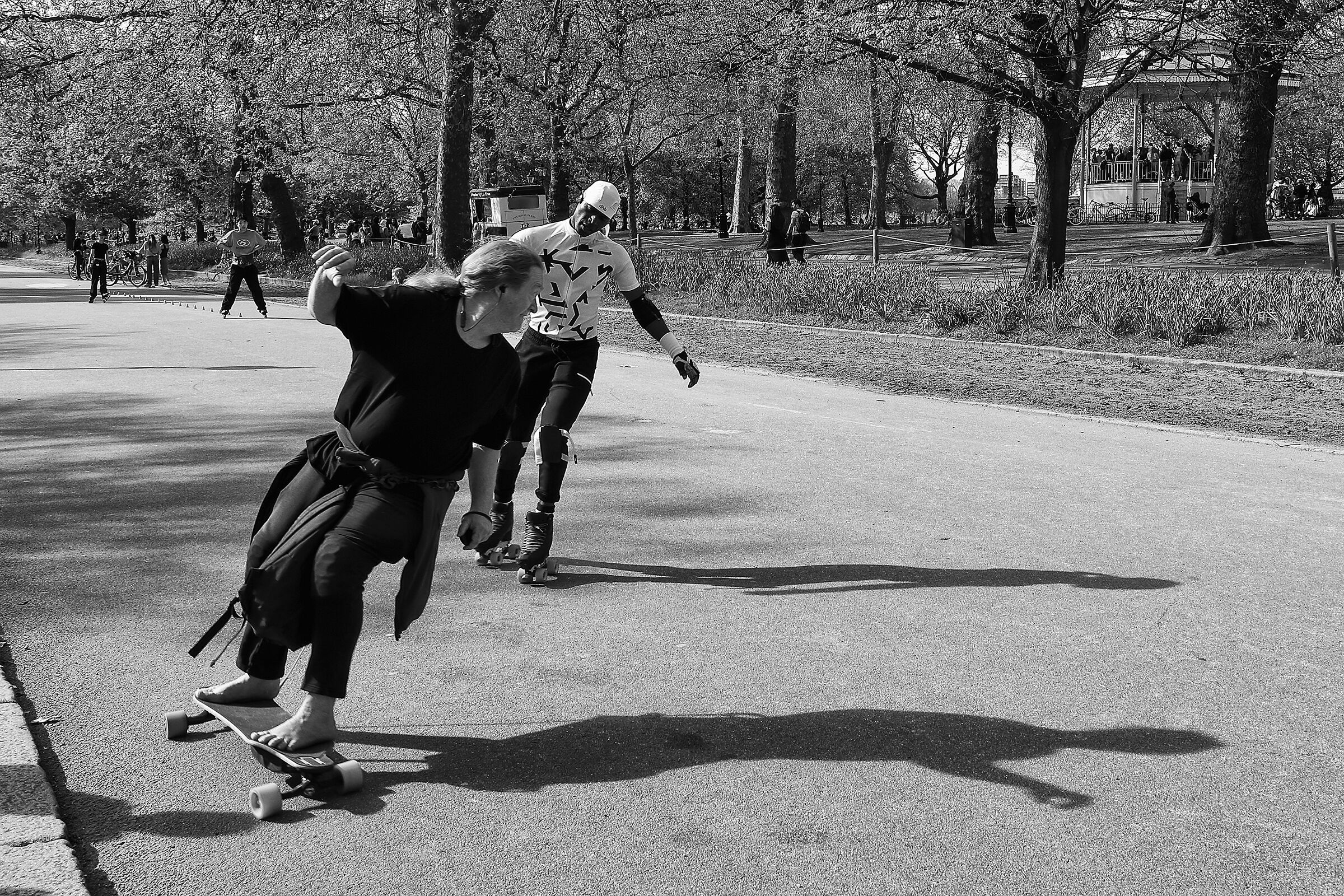 skating in hyde park