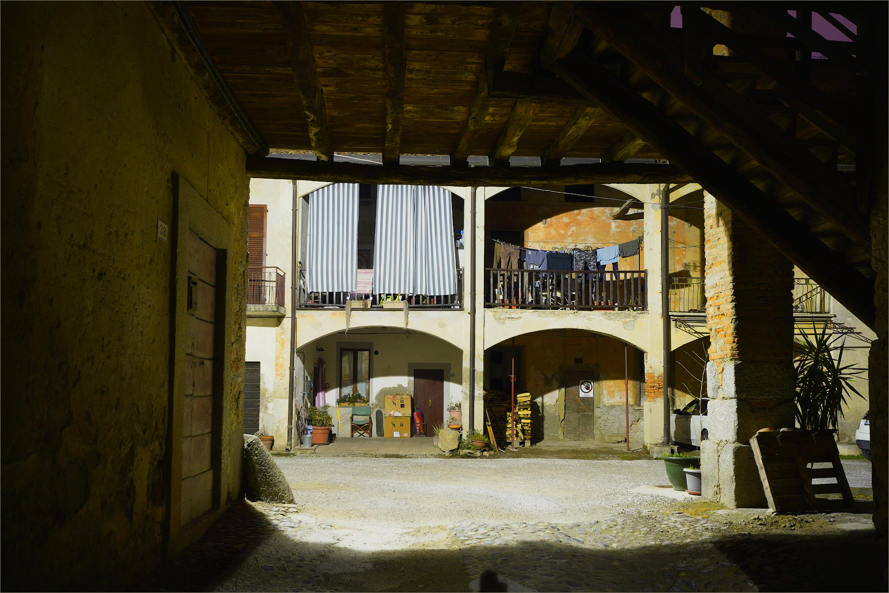 A courtyard in Alzate Brianza (CO)
