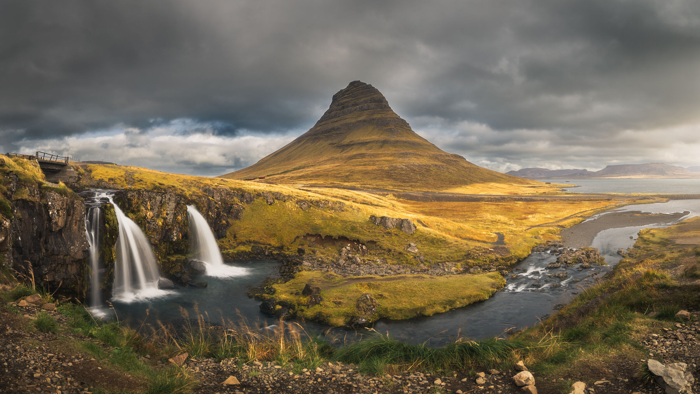 Morning light over Kirkjufell