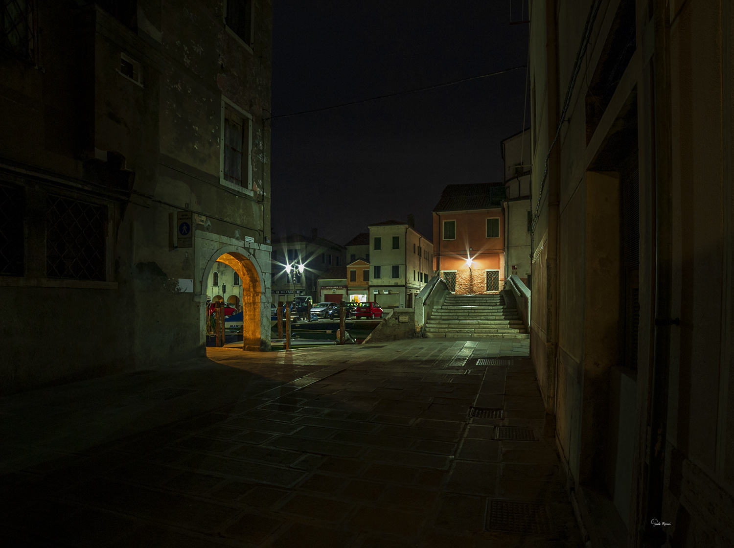 Chioggia, cue on the Vena ...