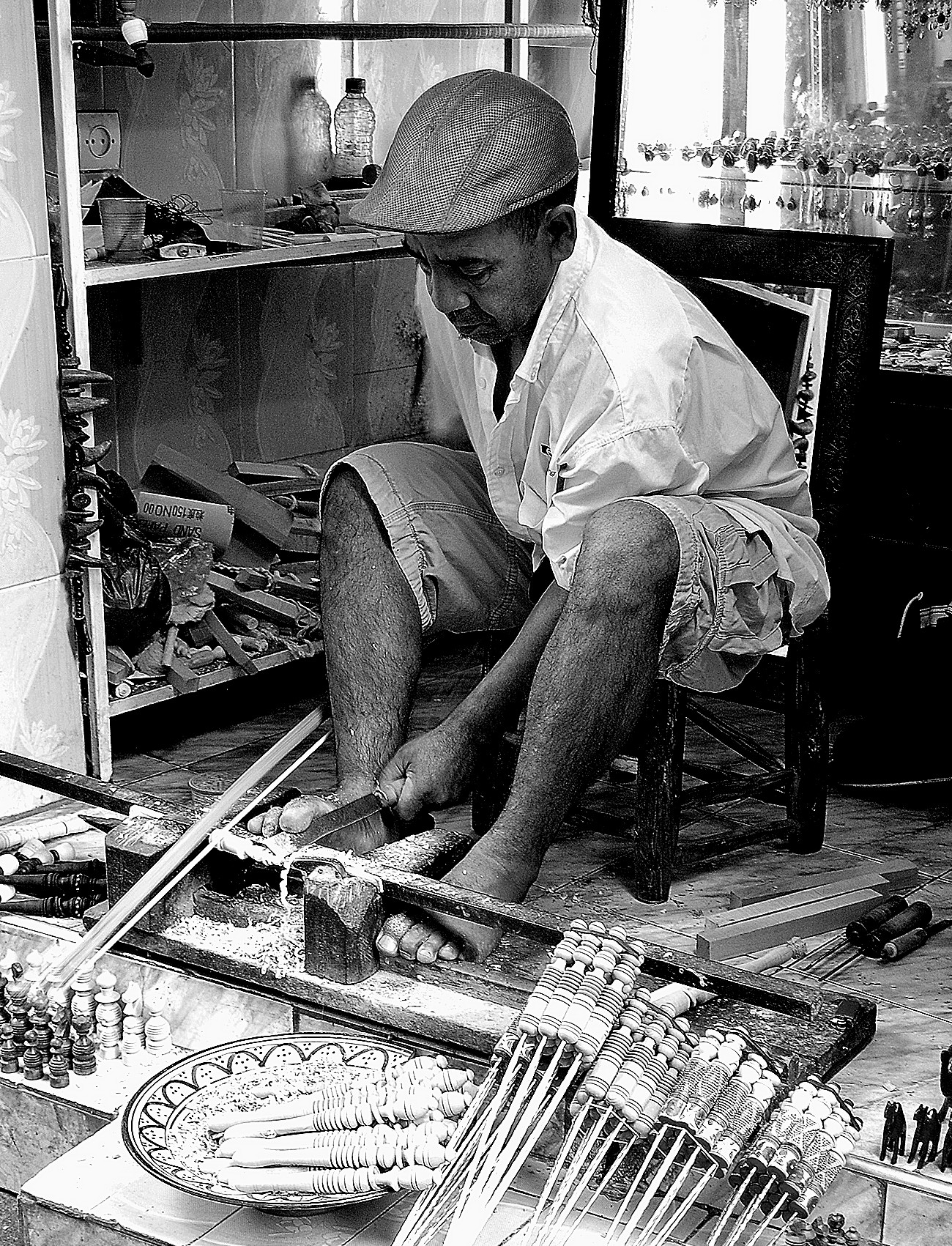 Marrakech: l'intagliatore