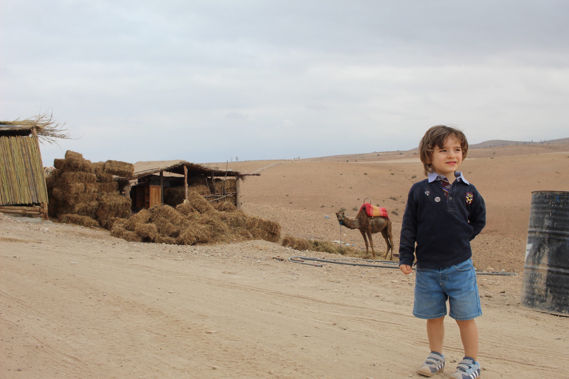 Mattia in Agafay Desert