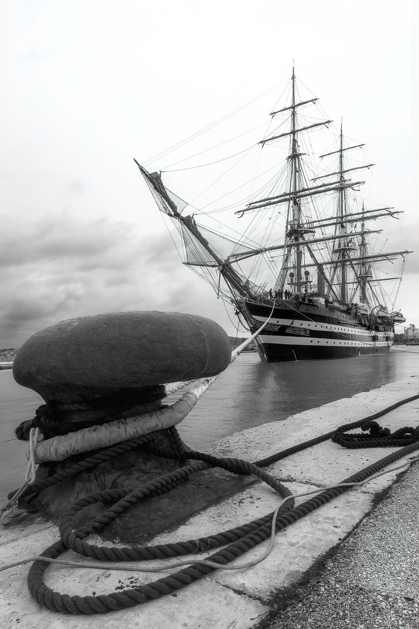 Attracco Amerigo Vespucci