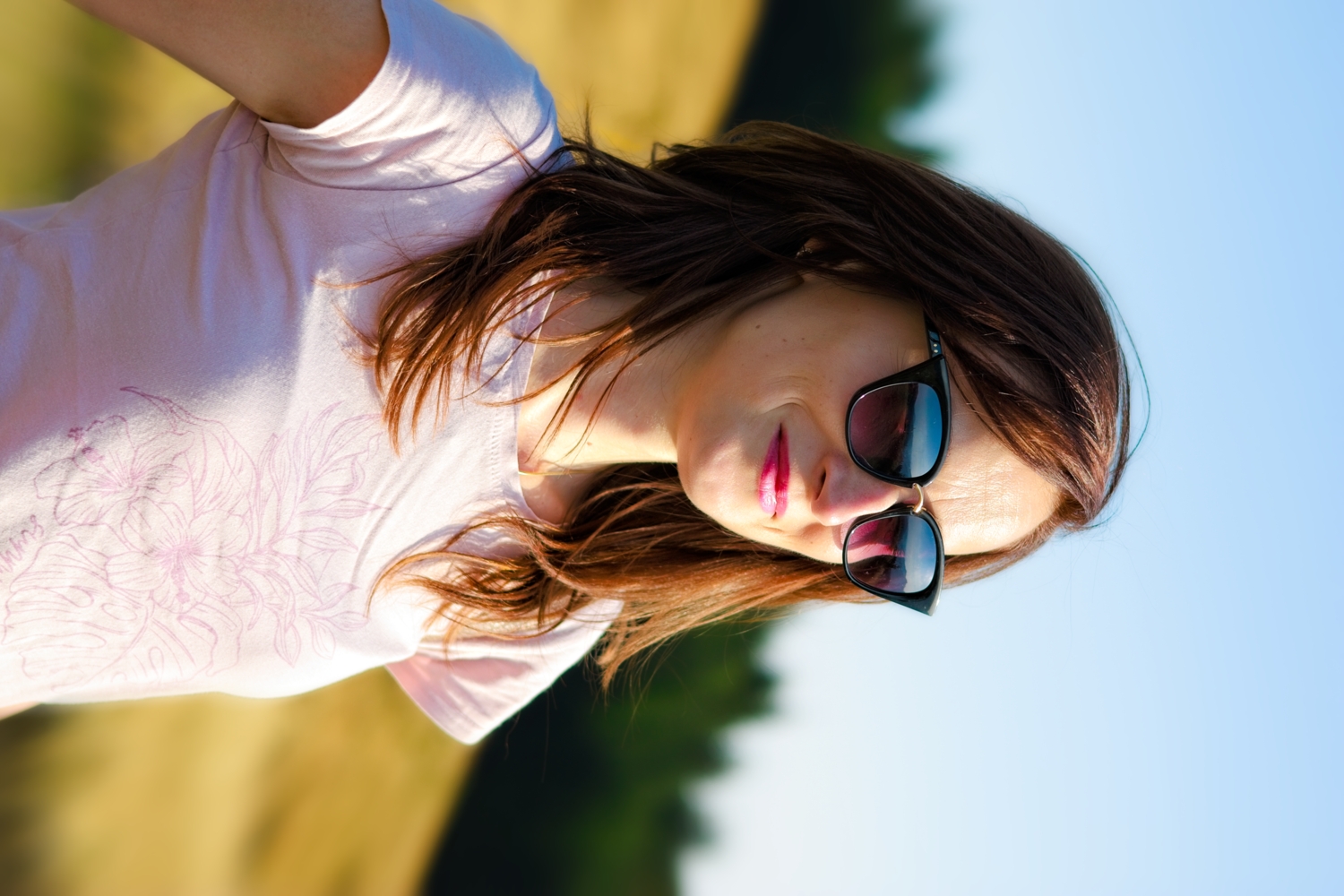 Portrait in autumn light