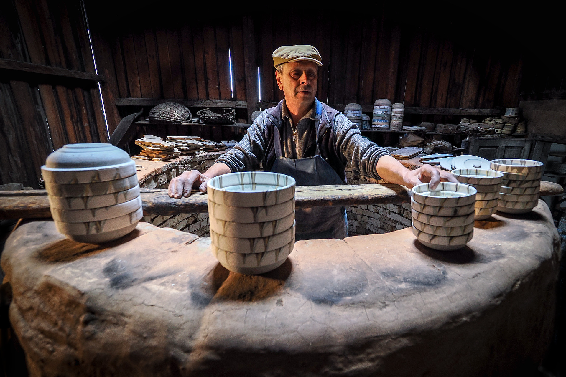 Nel cuore del forno tradizionale