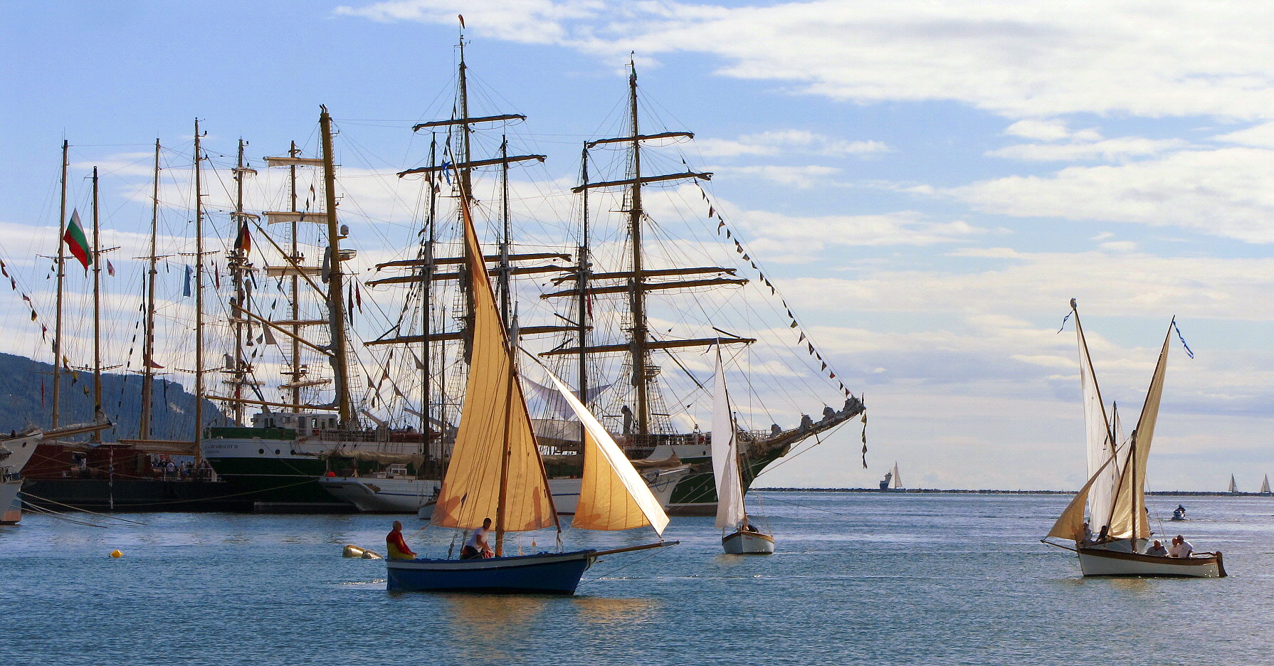 Veleggiando tra i giganti!