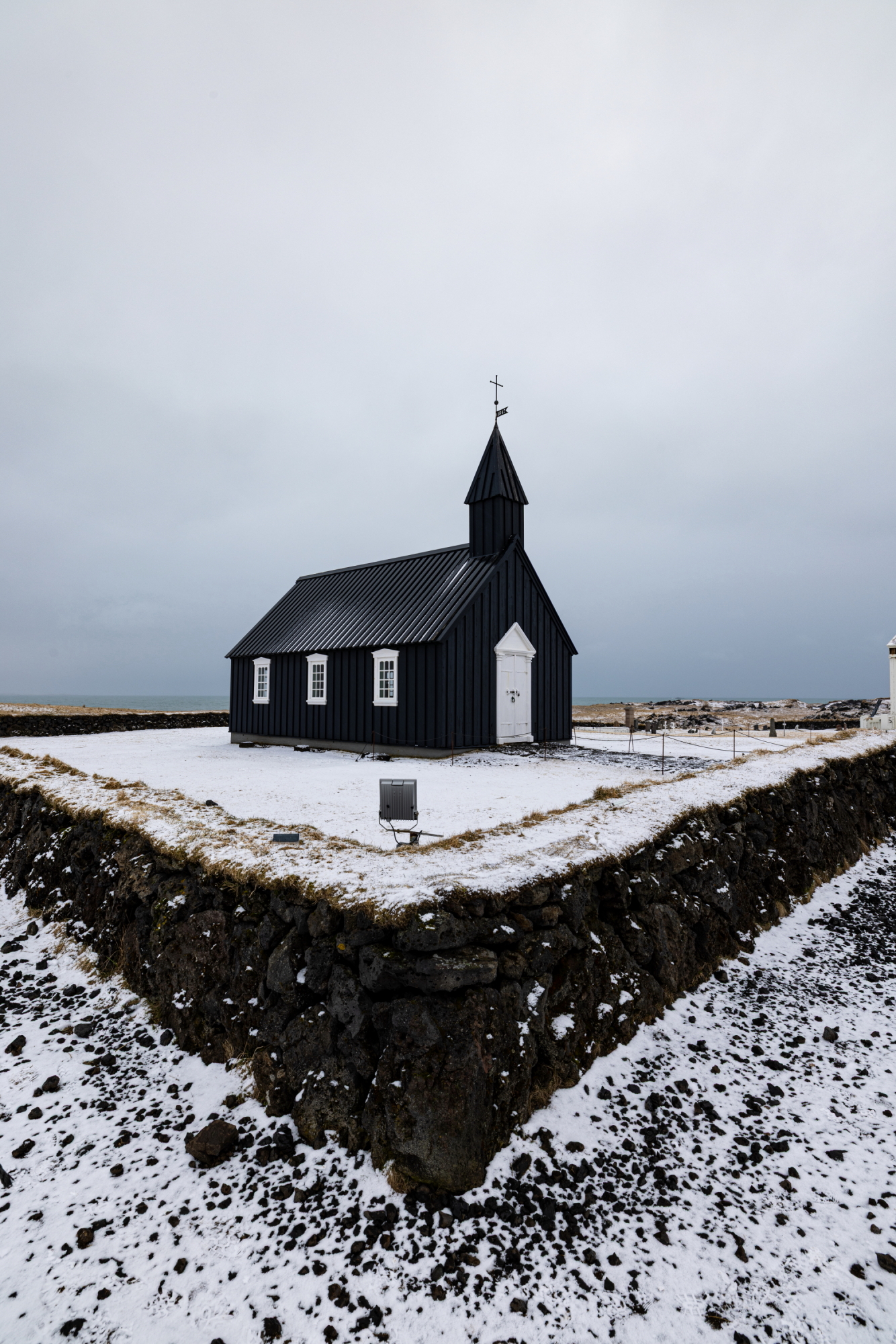 Búðakirkja, the black church