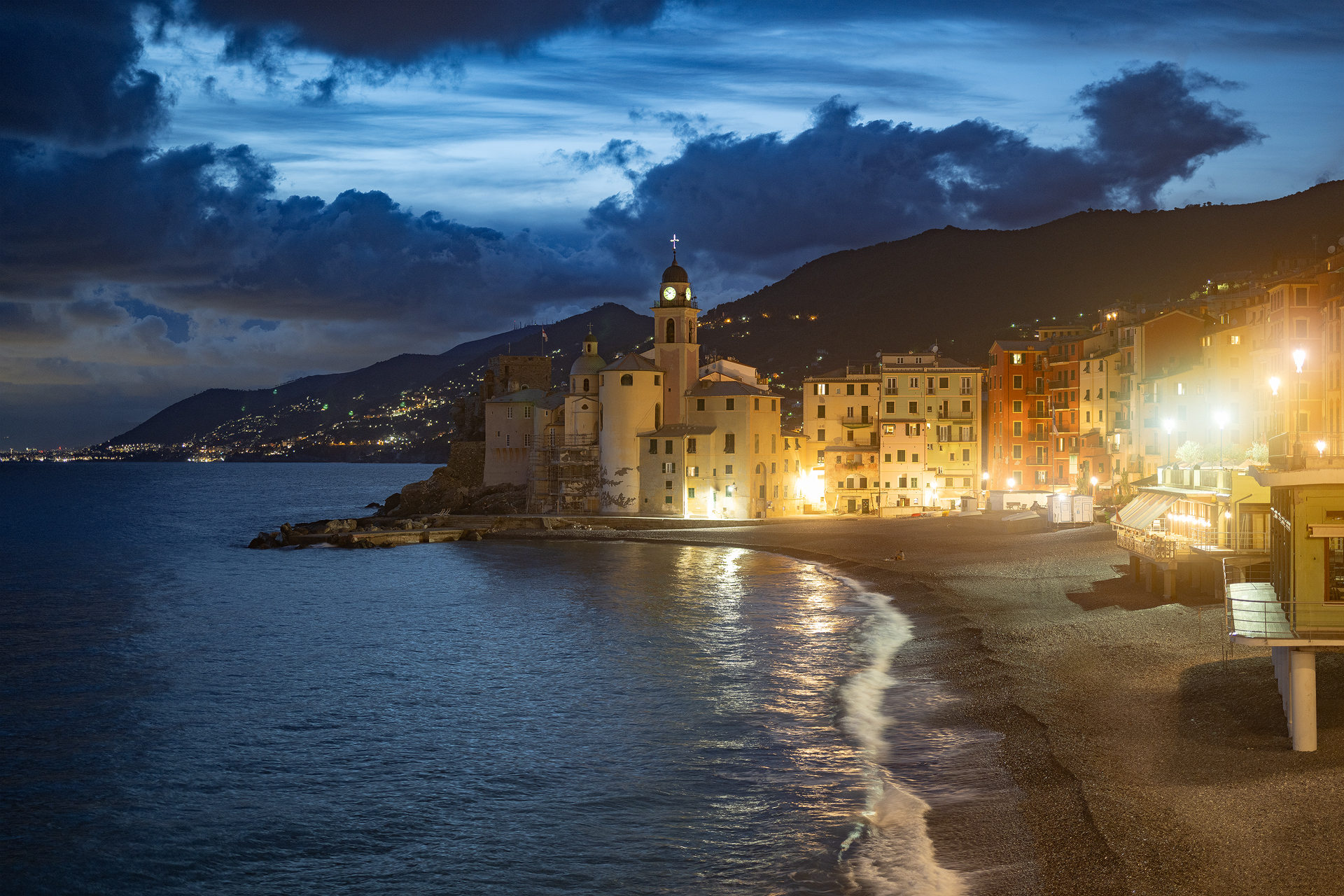 Camogli in the evening