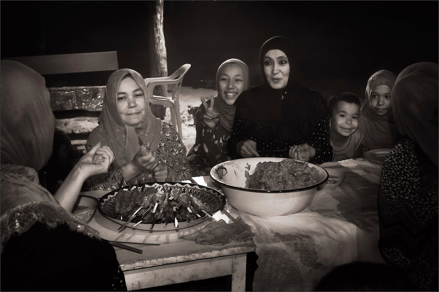 Preparativi per la festa