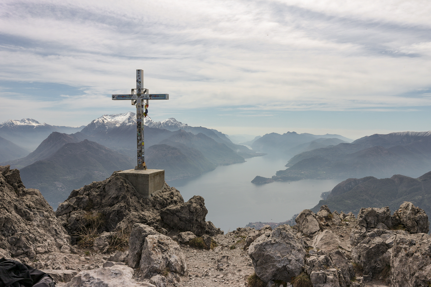 Lago di Como dal Monte Grona