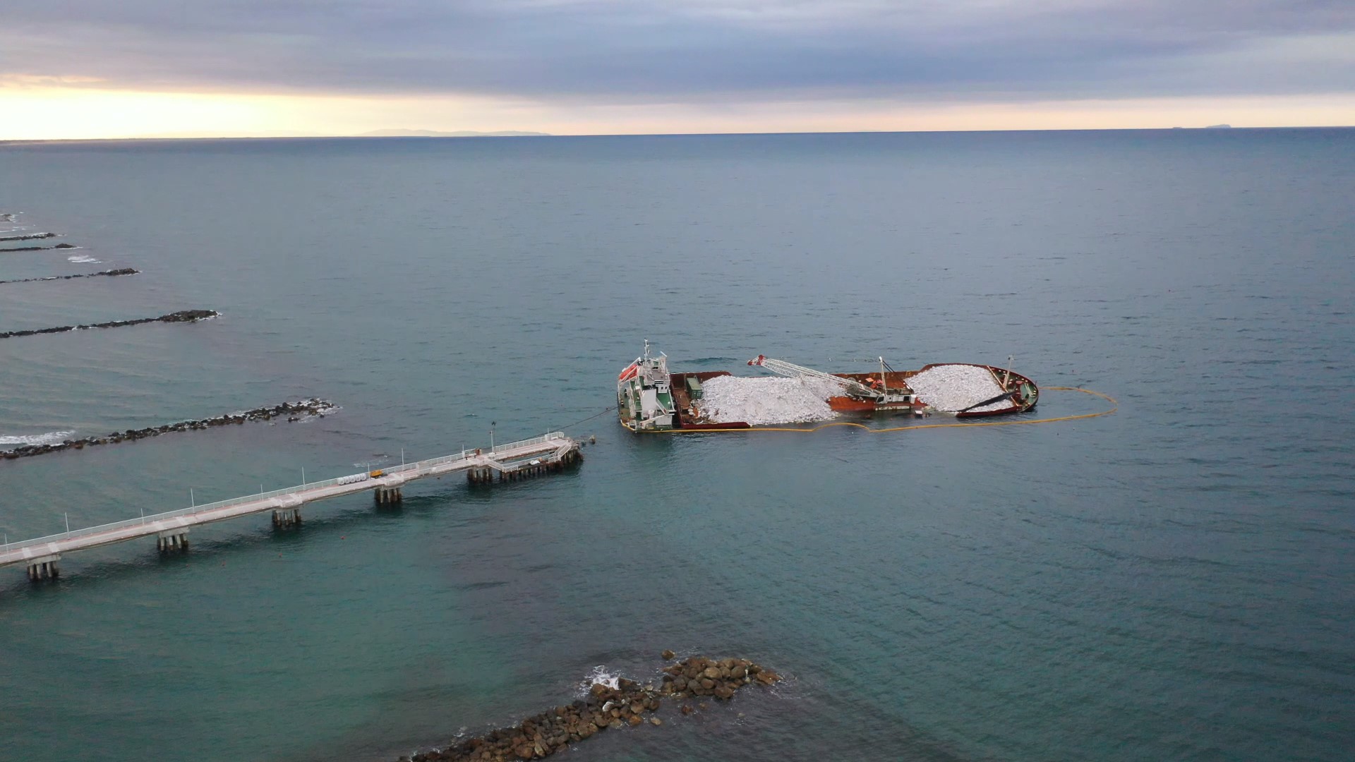 Marina di Massa pier...