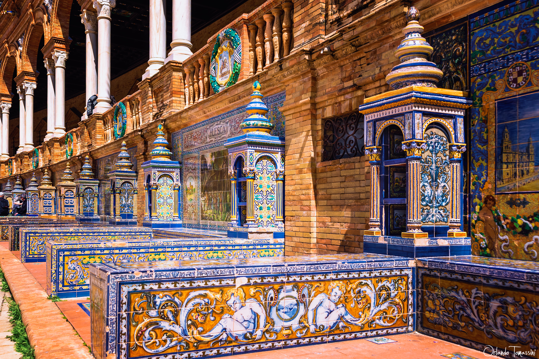 Bancos de azulejos de las provincias