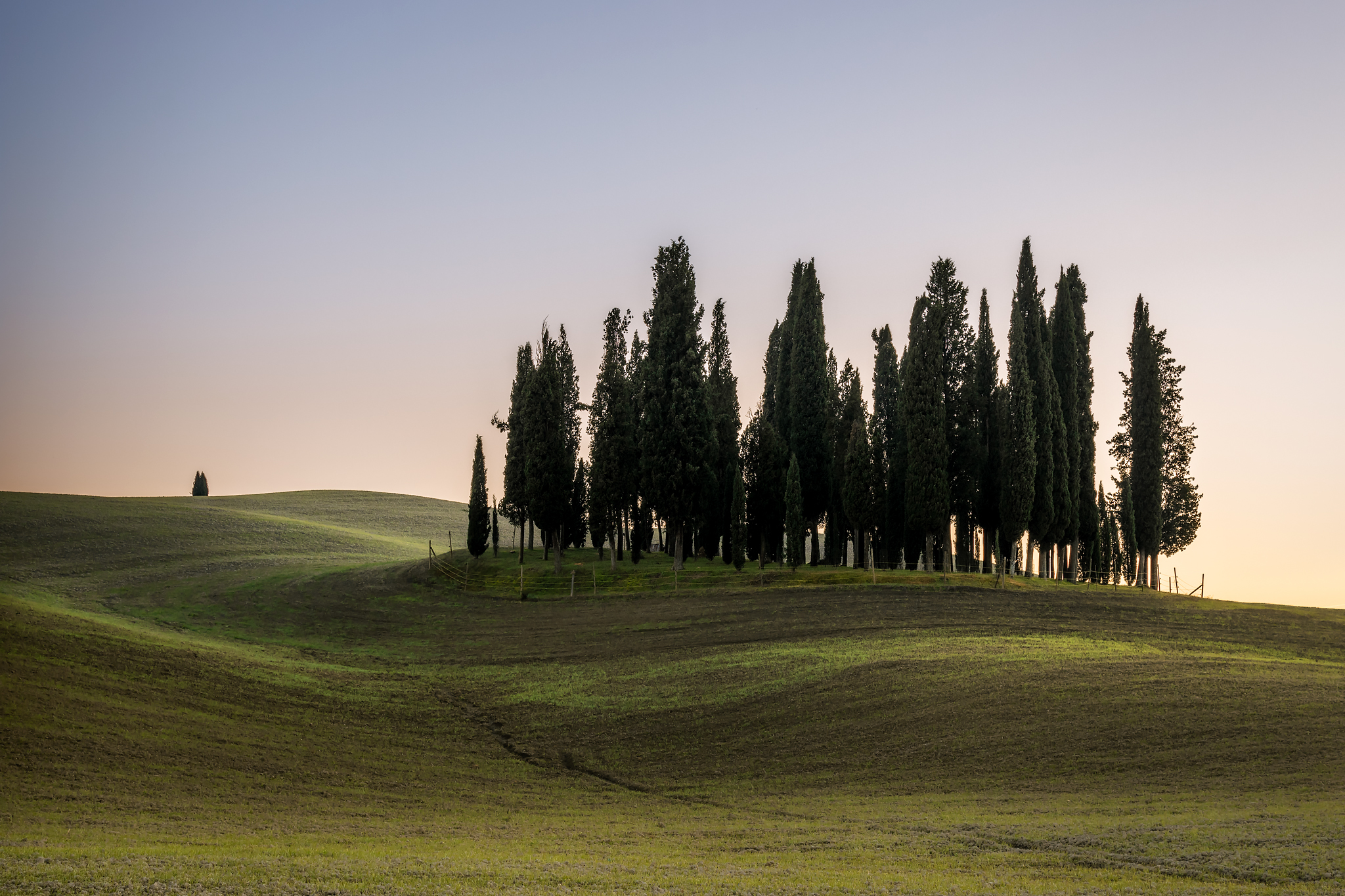 The Val d'Orcia