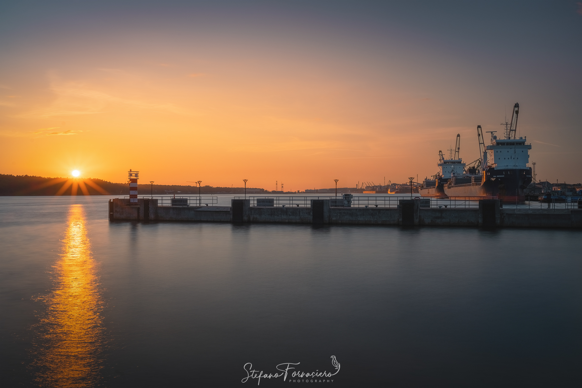 Curonian Split Sunset