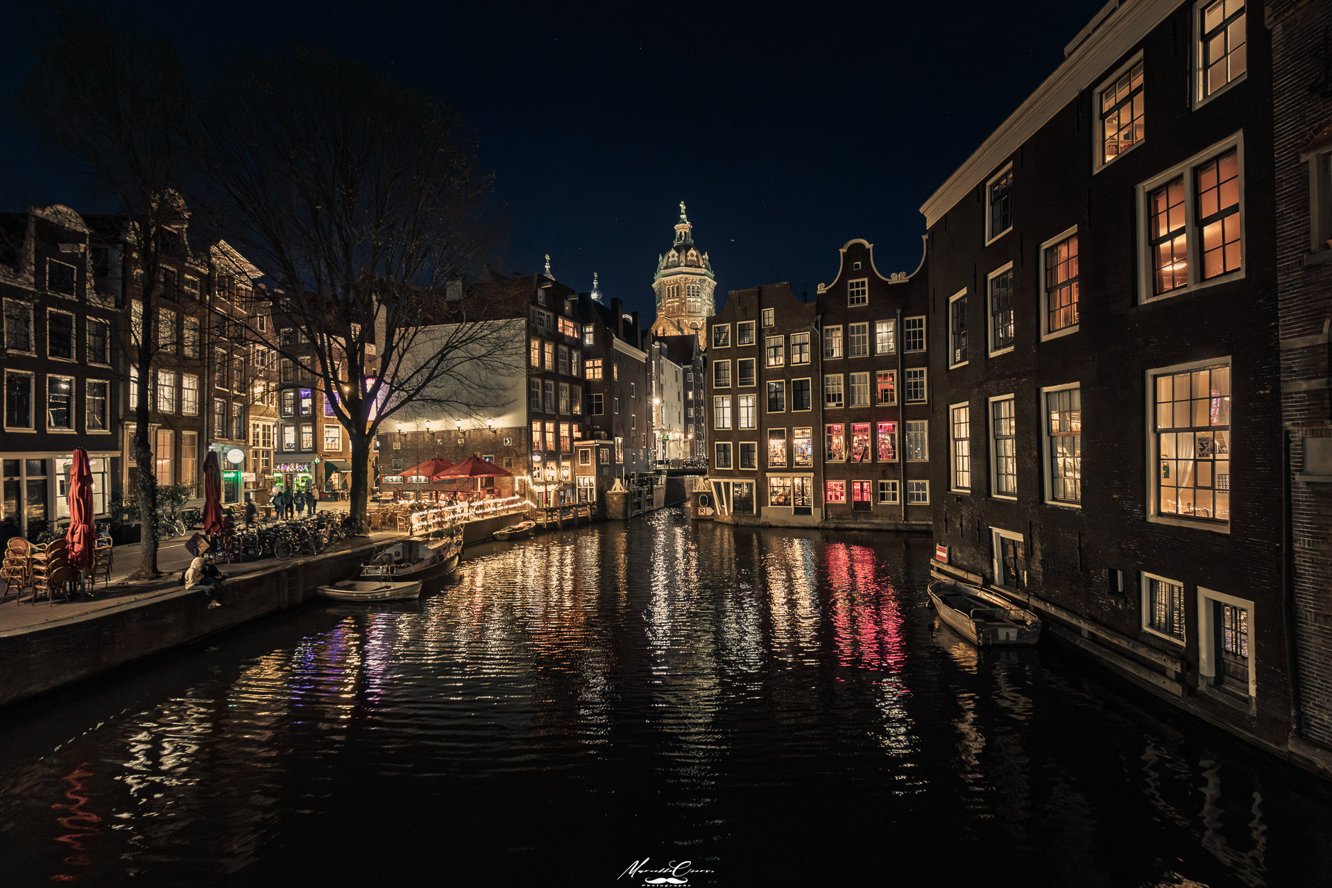 walking around at night