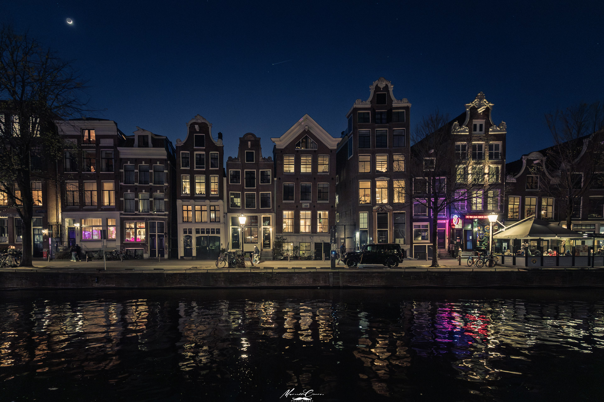 walking around at night