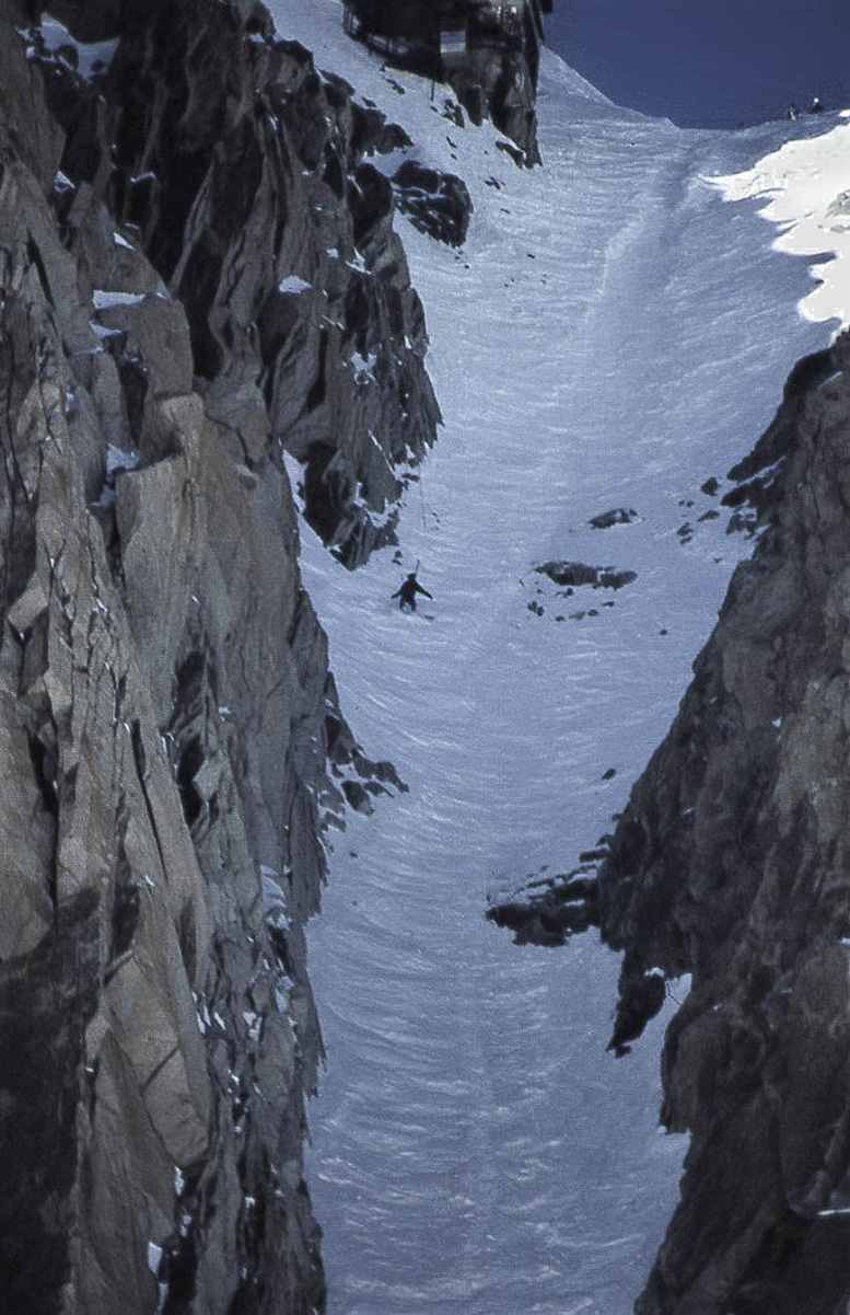 virtuosismi sotto l'aiguille du midi