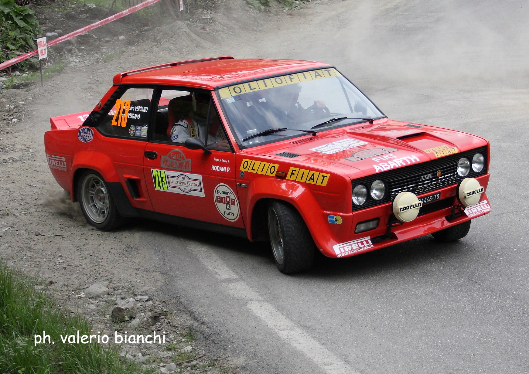 Coppa D'Oro 2015 Fiat 131 barth