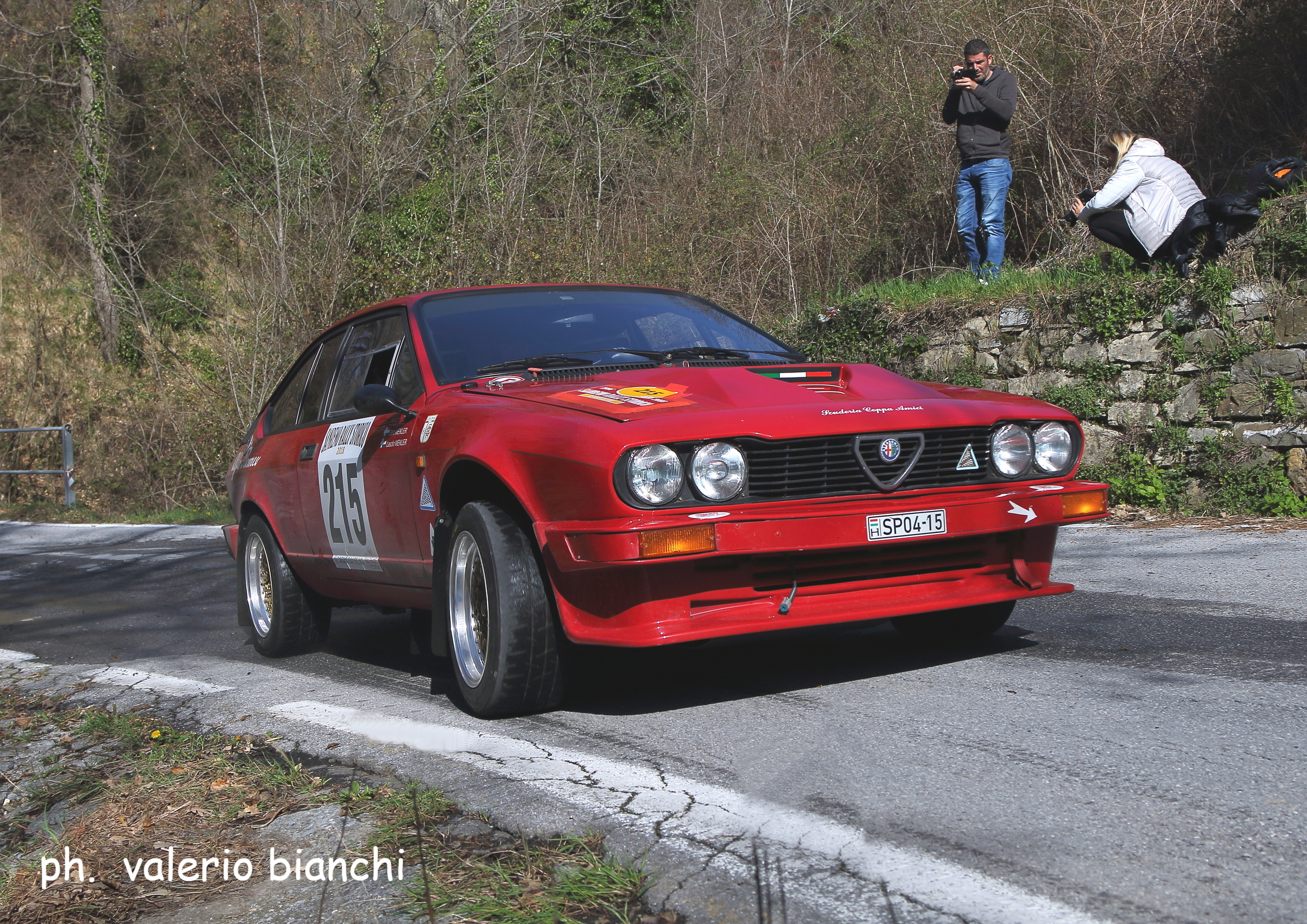 Historic Sanremo Rally: Alfetta GTV