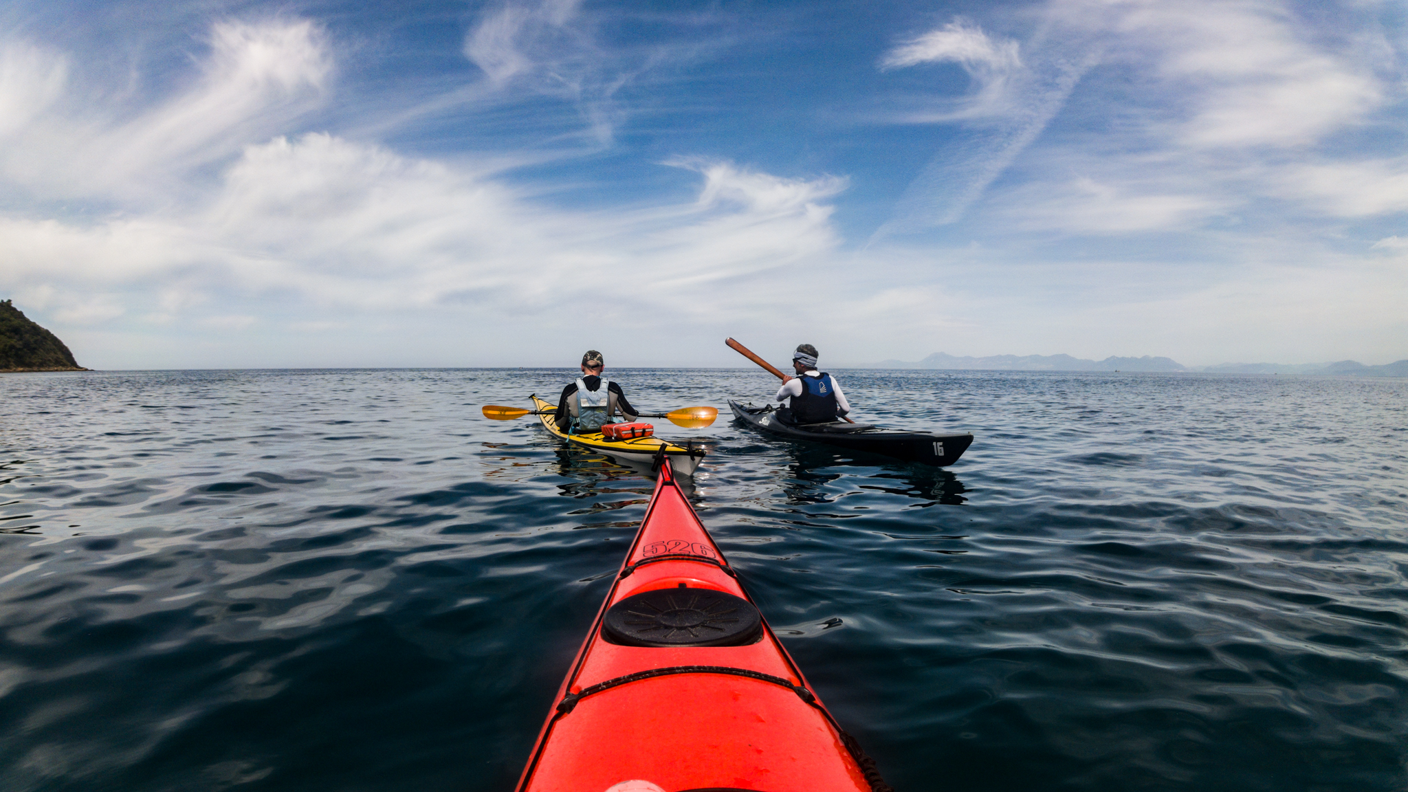 Traffico intenso sulla via del mare