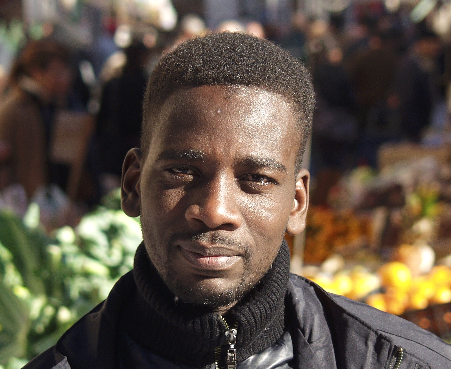 A piece of Africa in Piazza S. Domenico