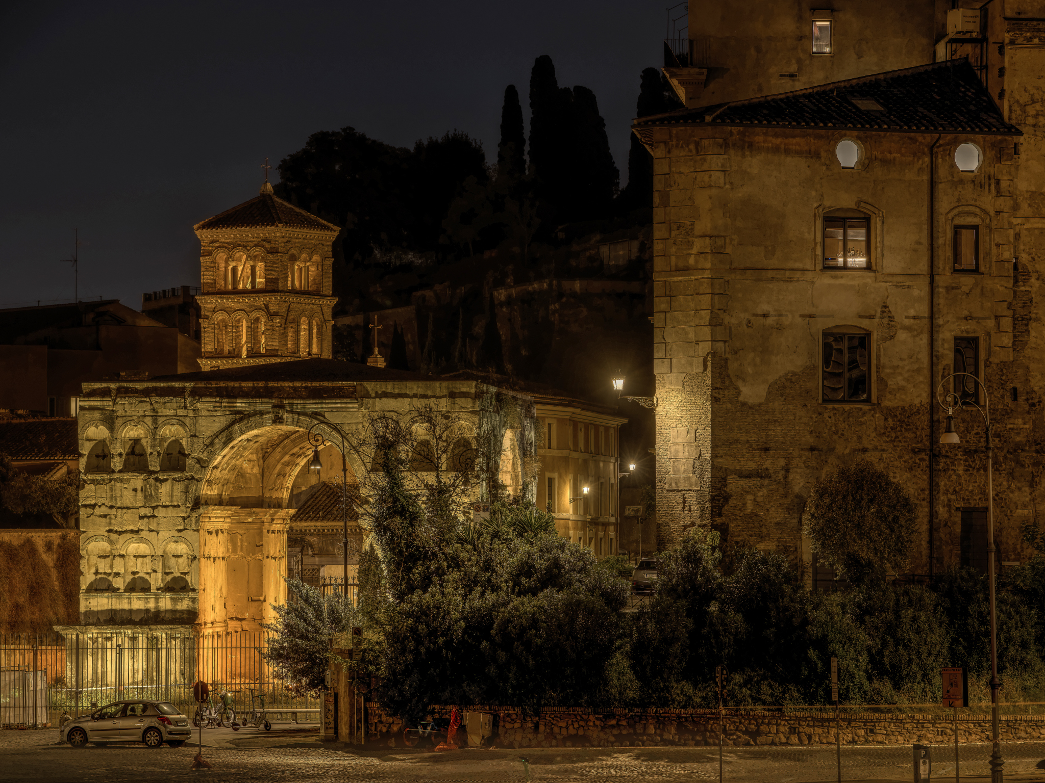 Night corners of Rome