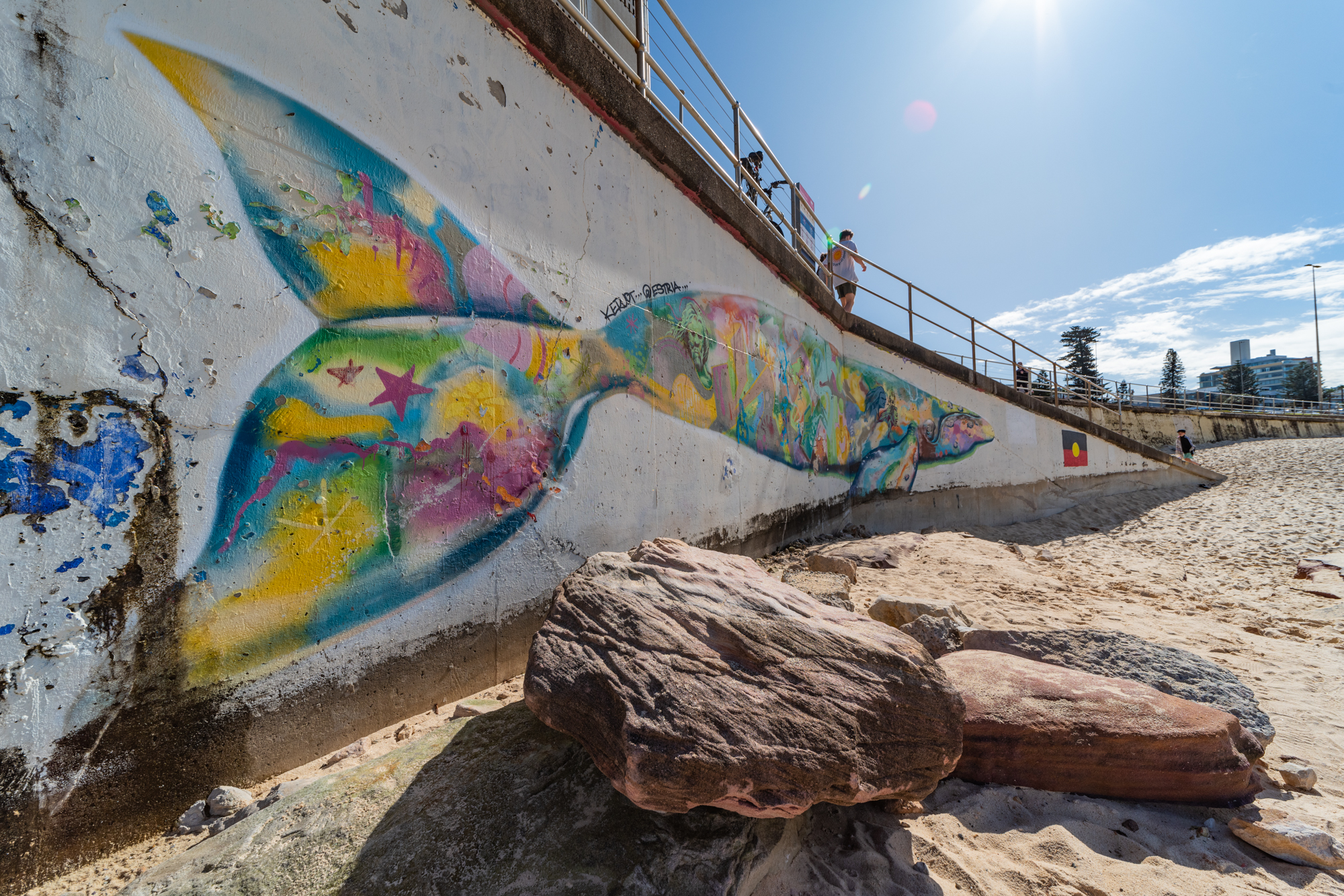 Murals in Bondi Beach