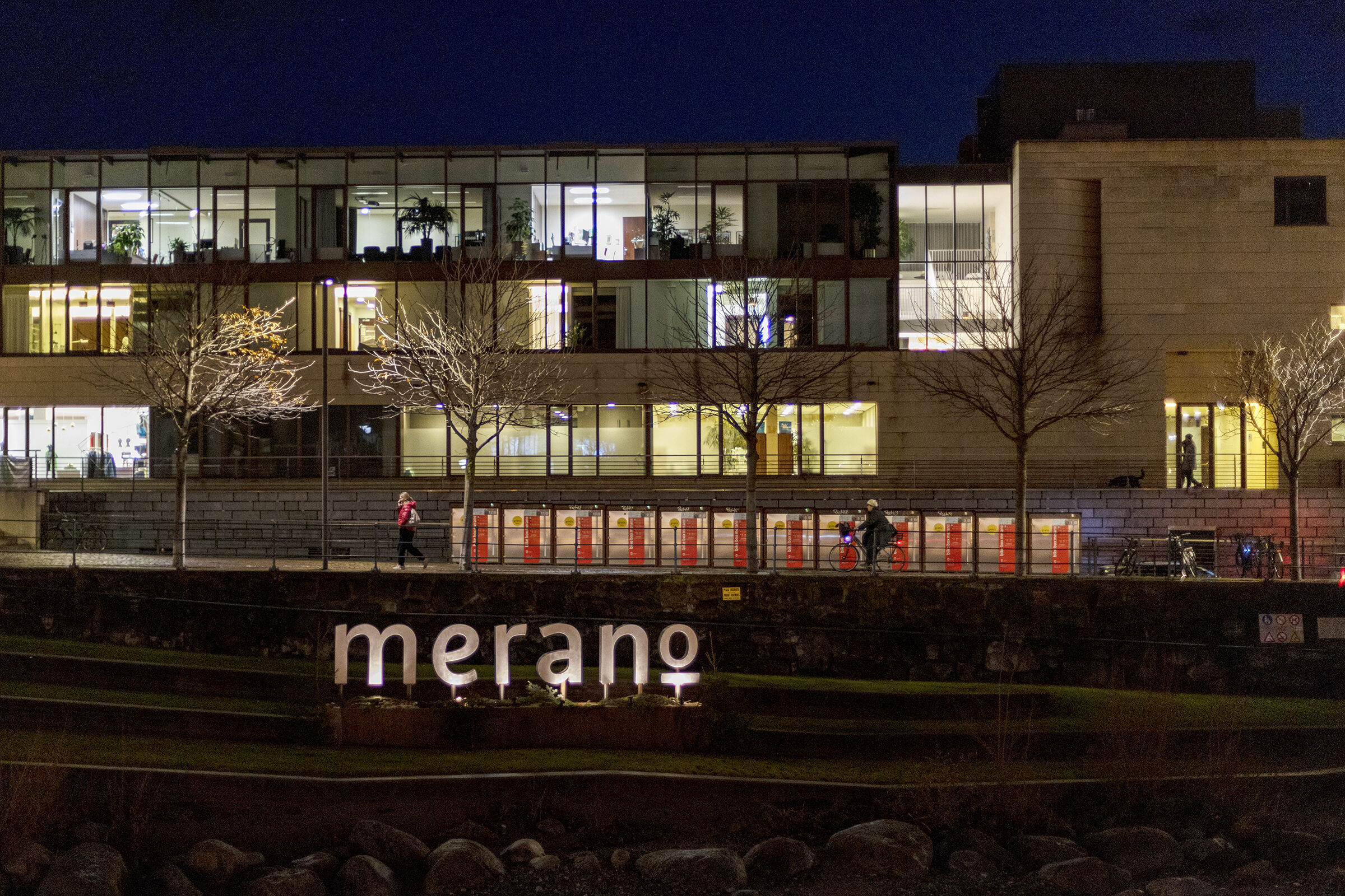 Merano in the evening