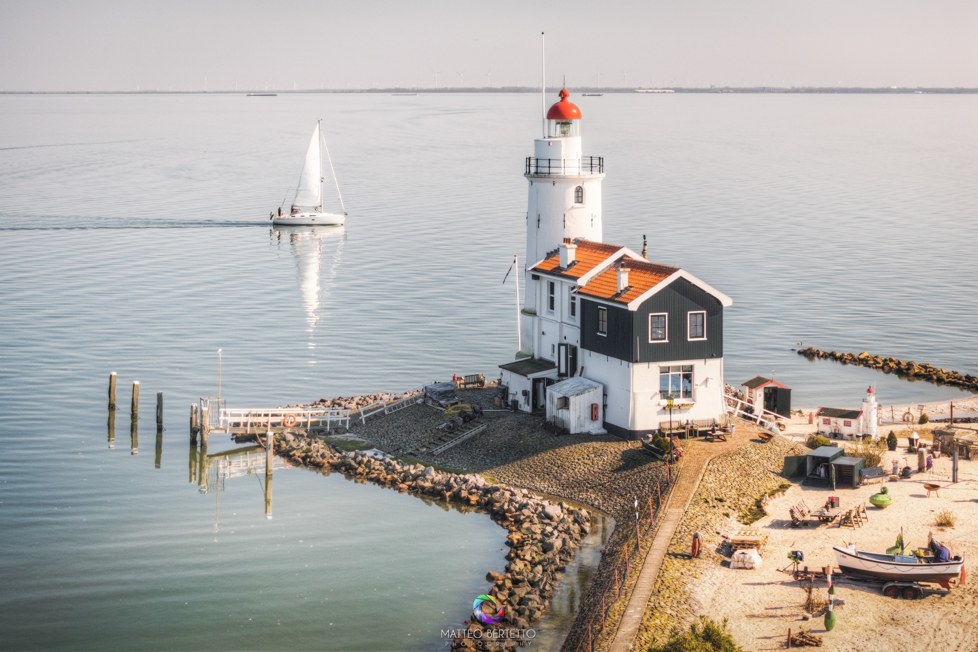 Marken Island Lighthouse