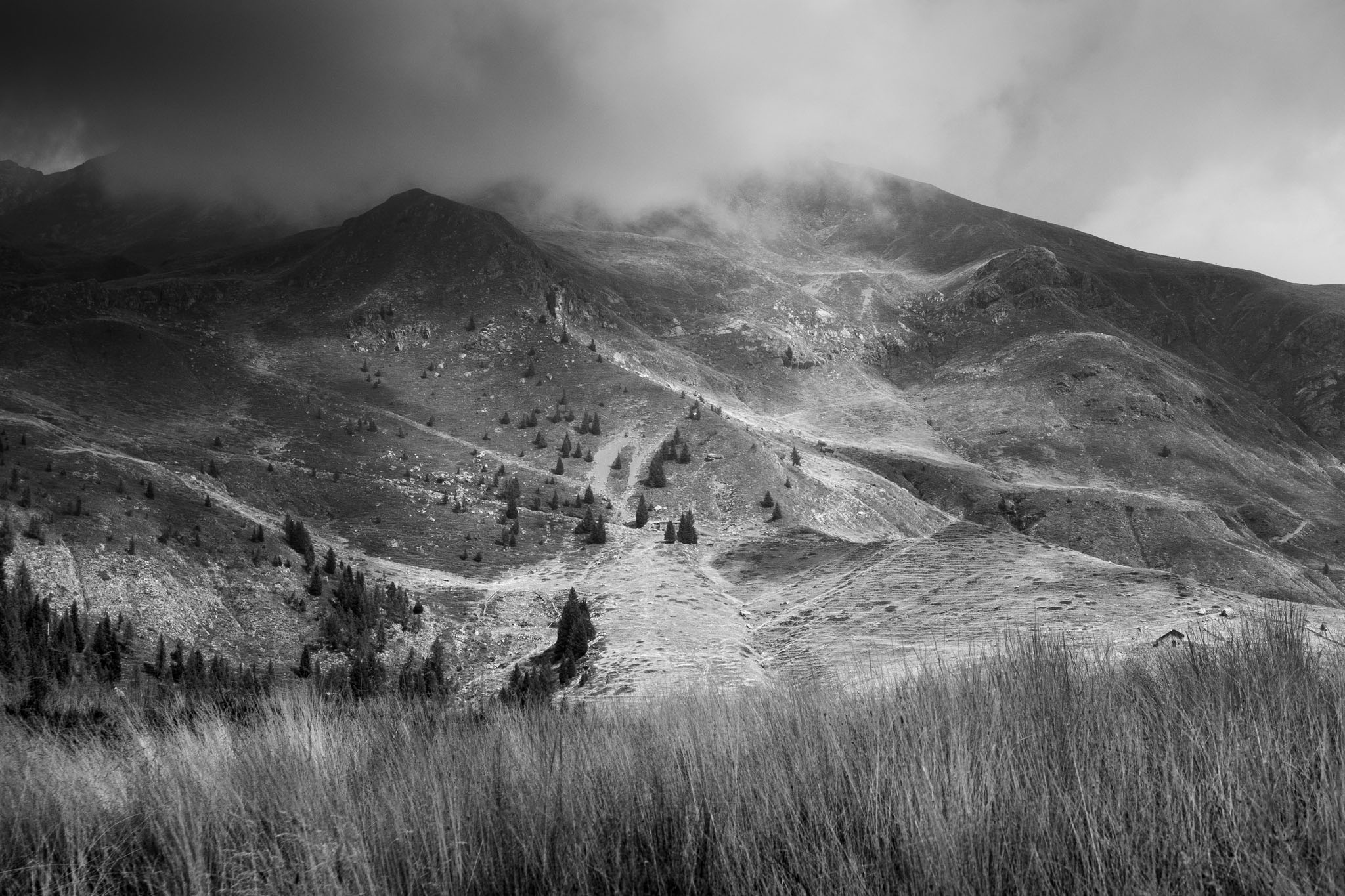Thunderstorm on Mount Triomen