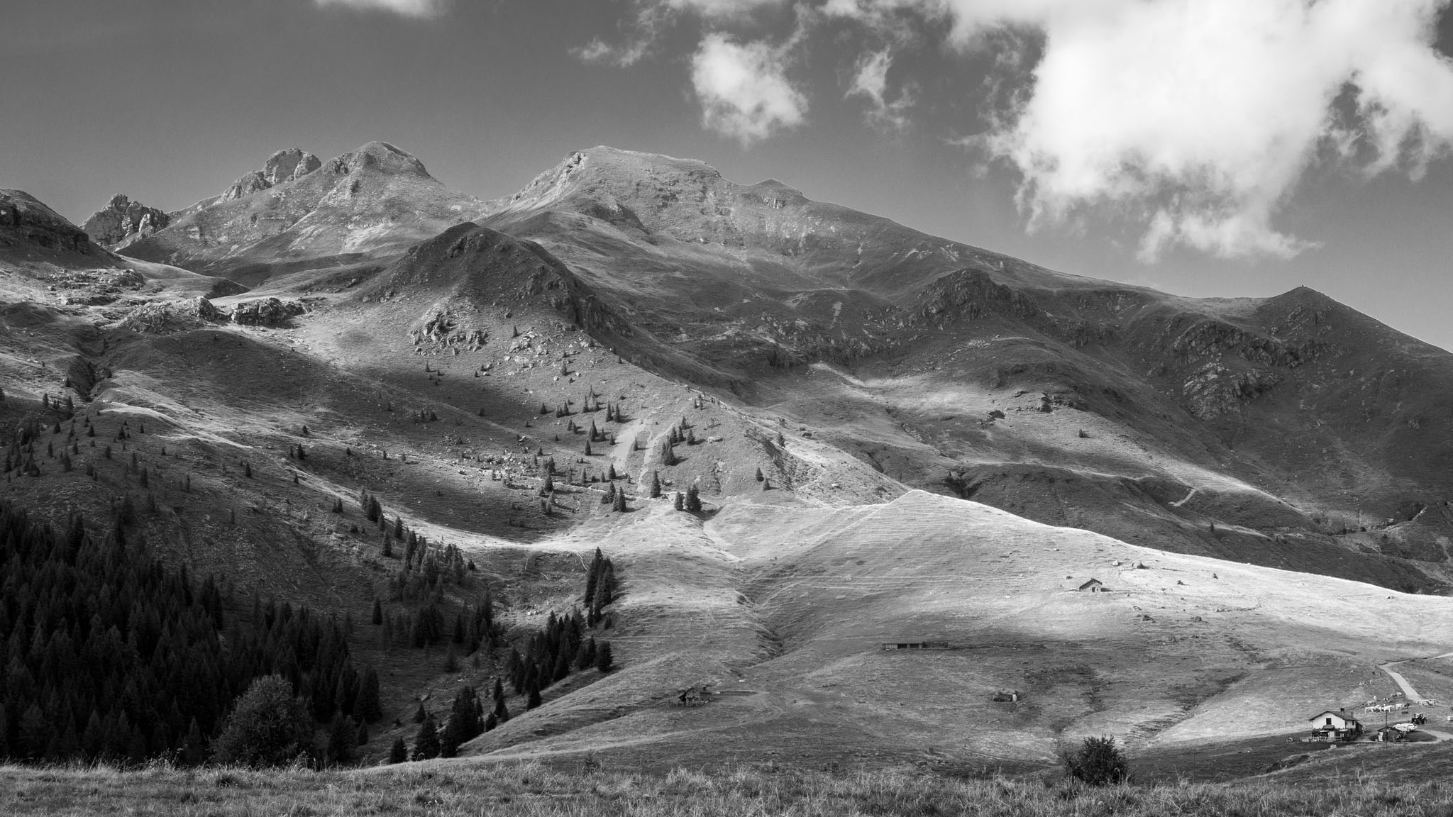 Clouds on Mount Triomen