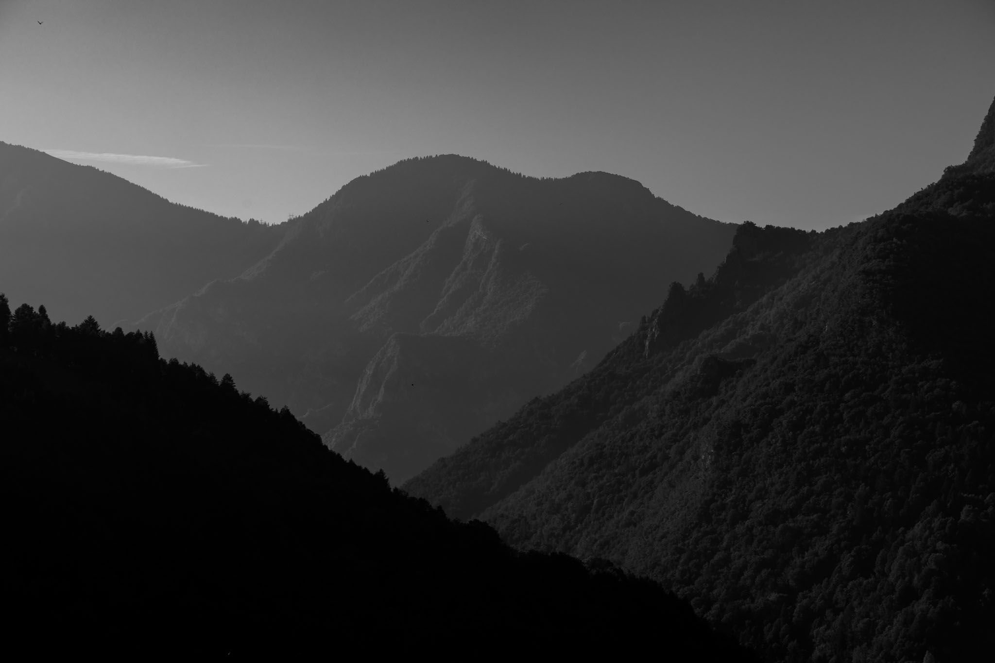 Scende l'oscurità