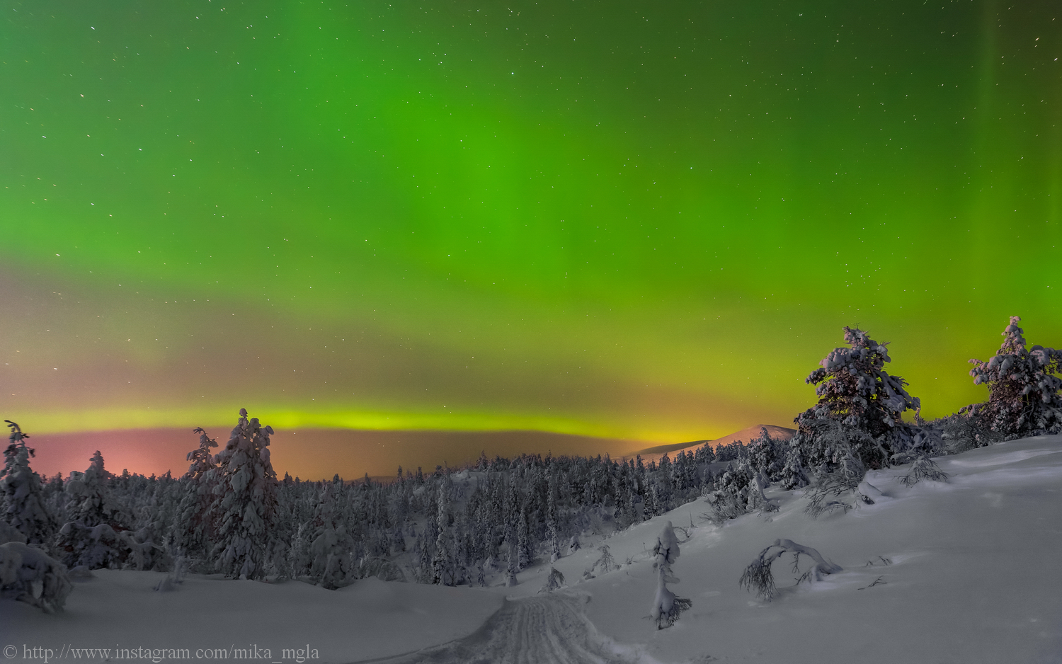 Strada per la Lapponia