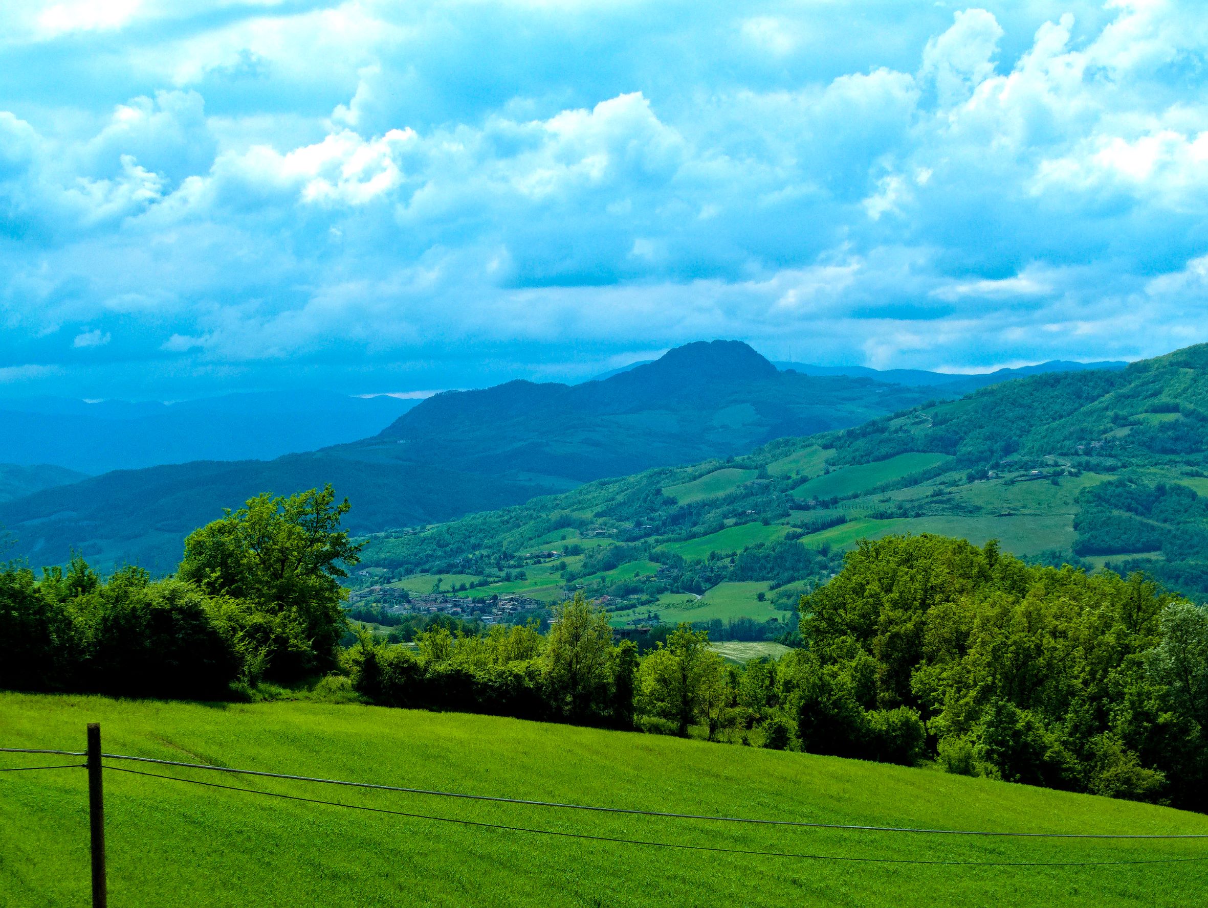 Blu e verde