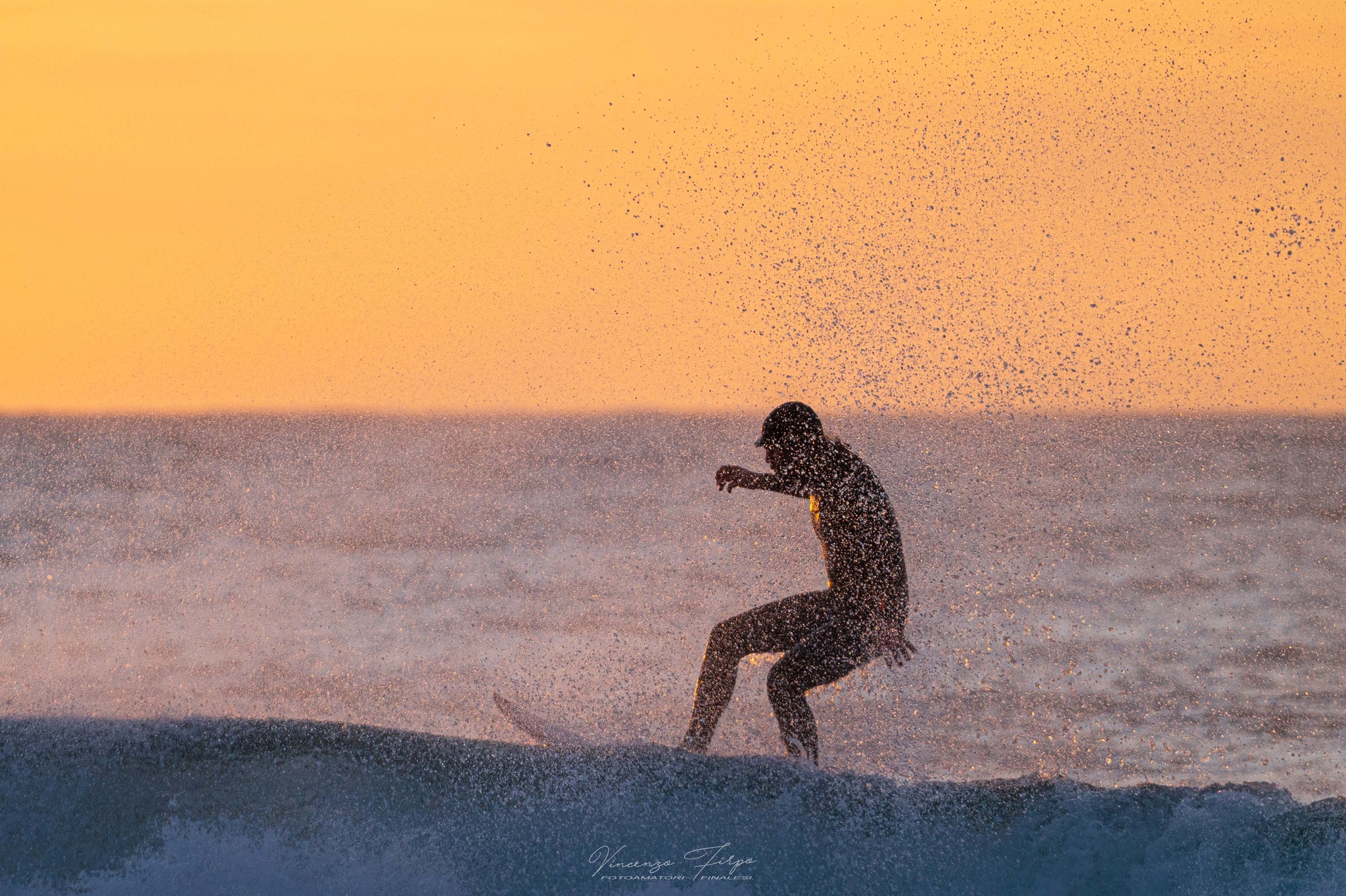 Surf all'alba