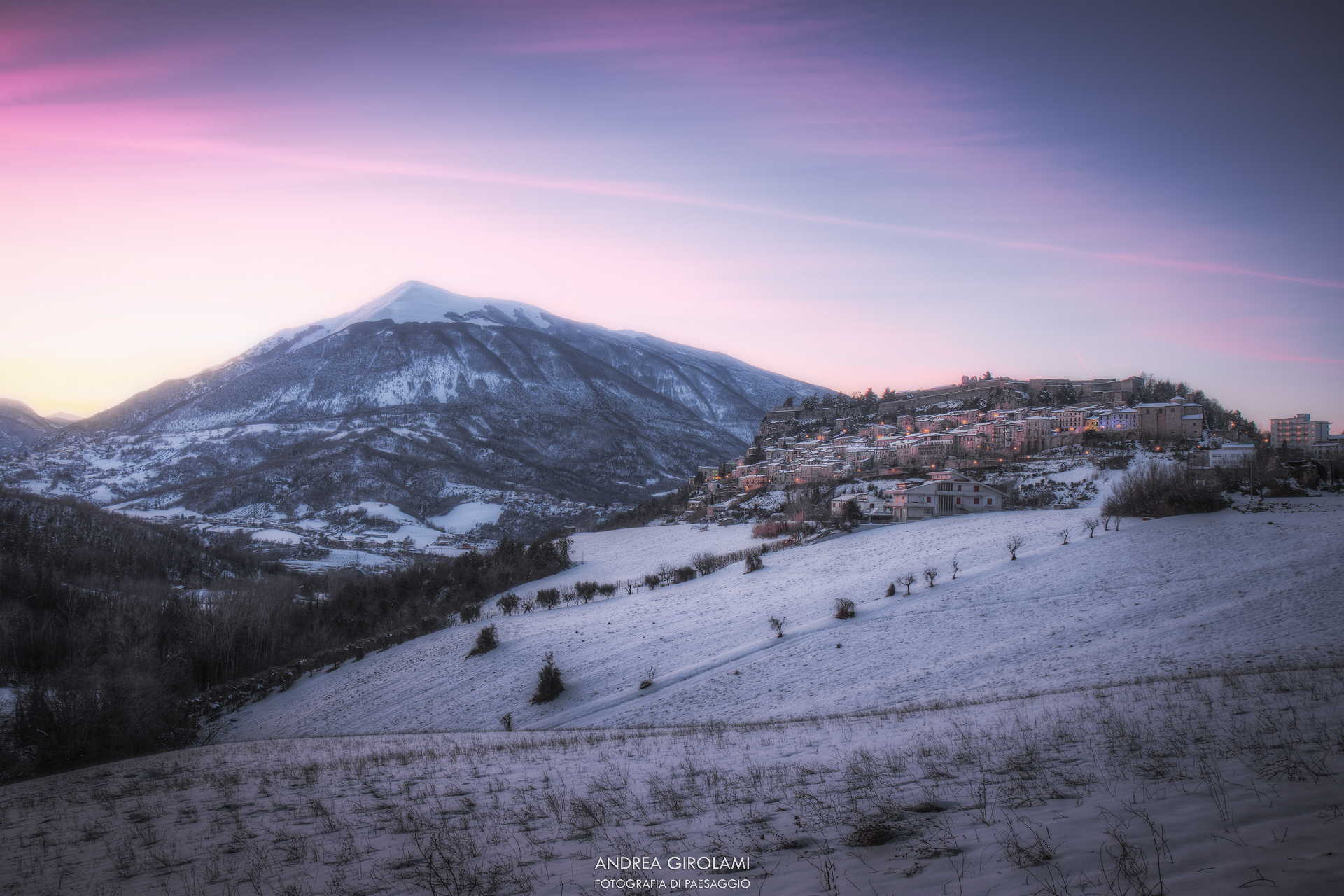 Civitella del Tronto and the Mountain of Flowers