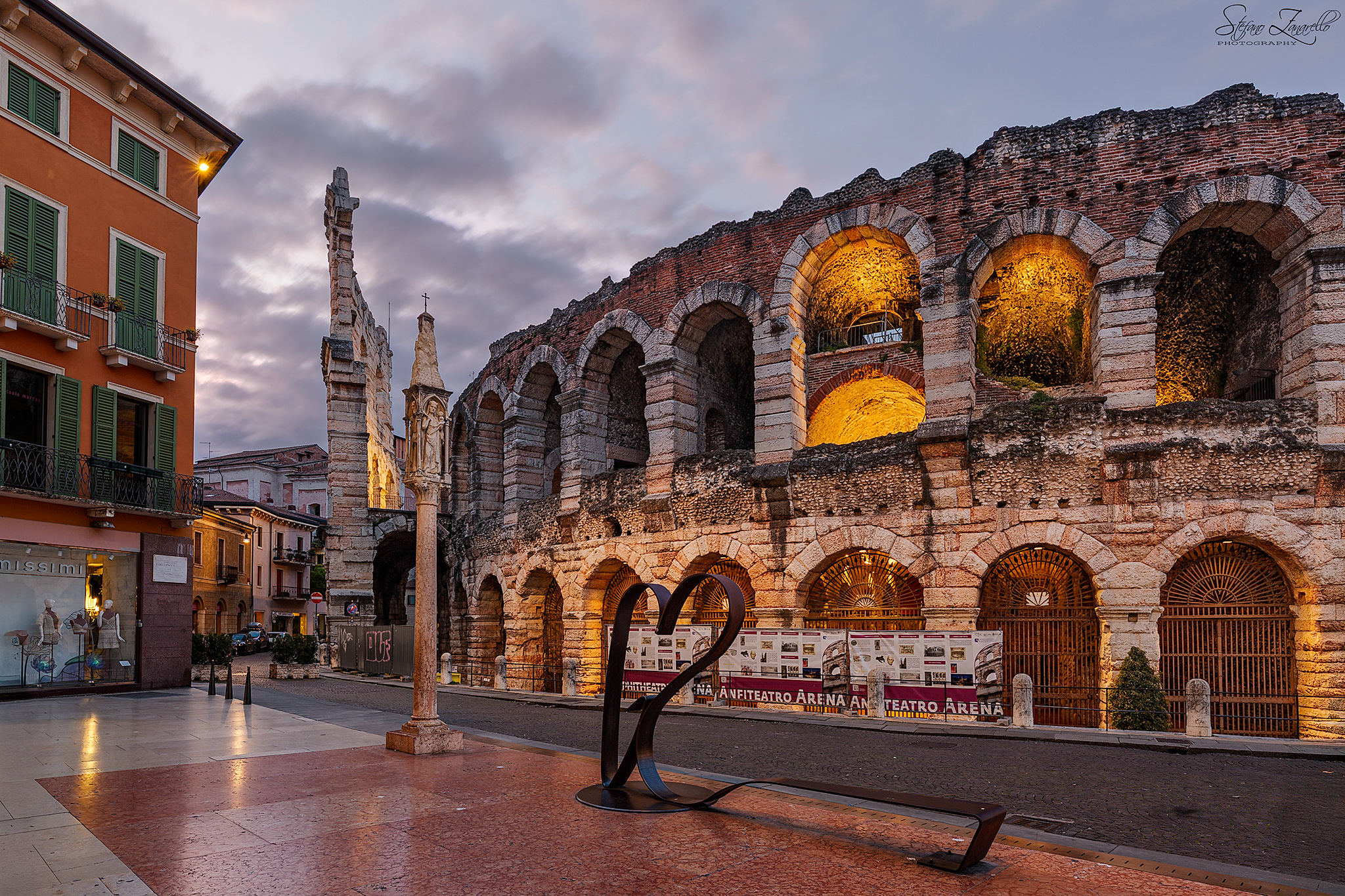 The Arena at dawn n. 3