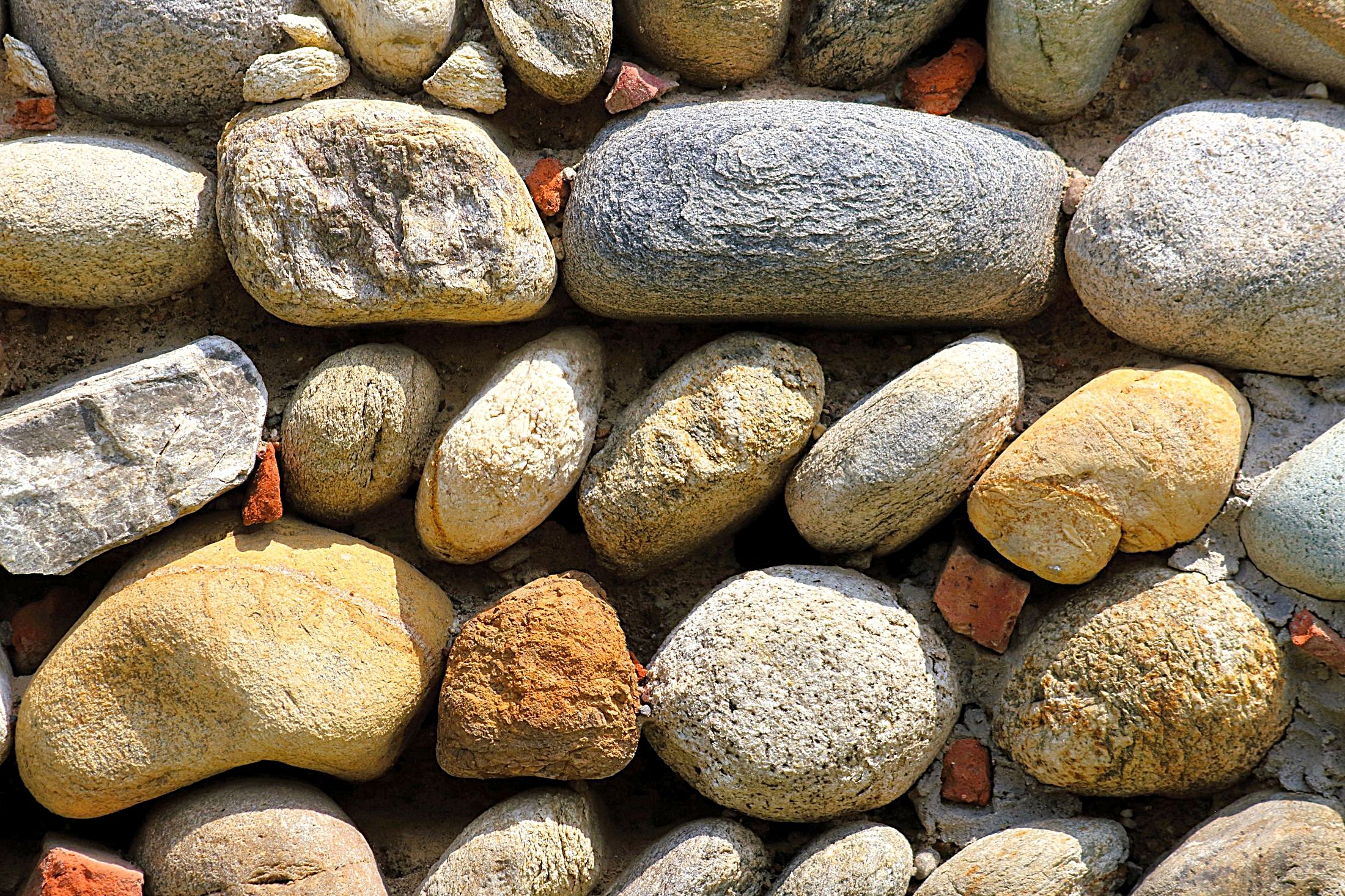 The stones of the wall