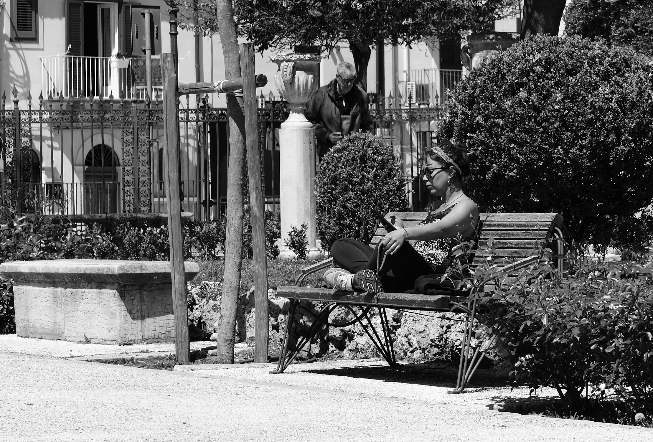 Relax at the Iblei Gardens